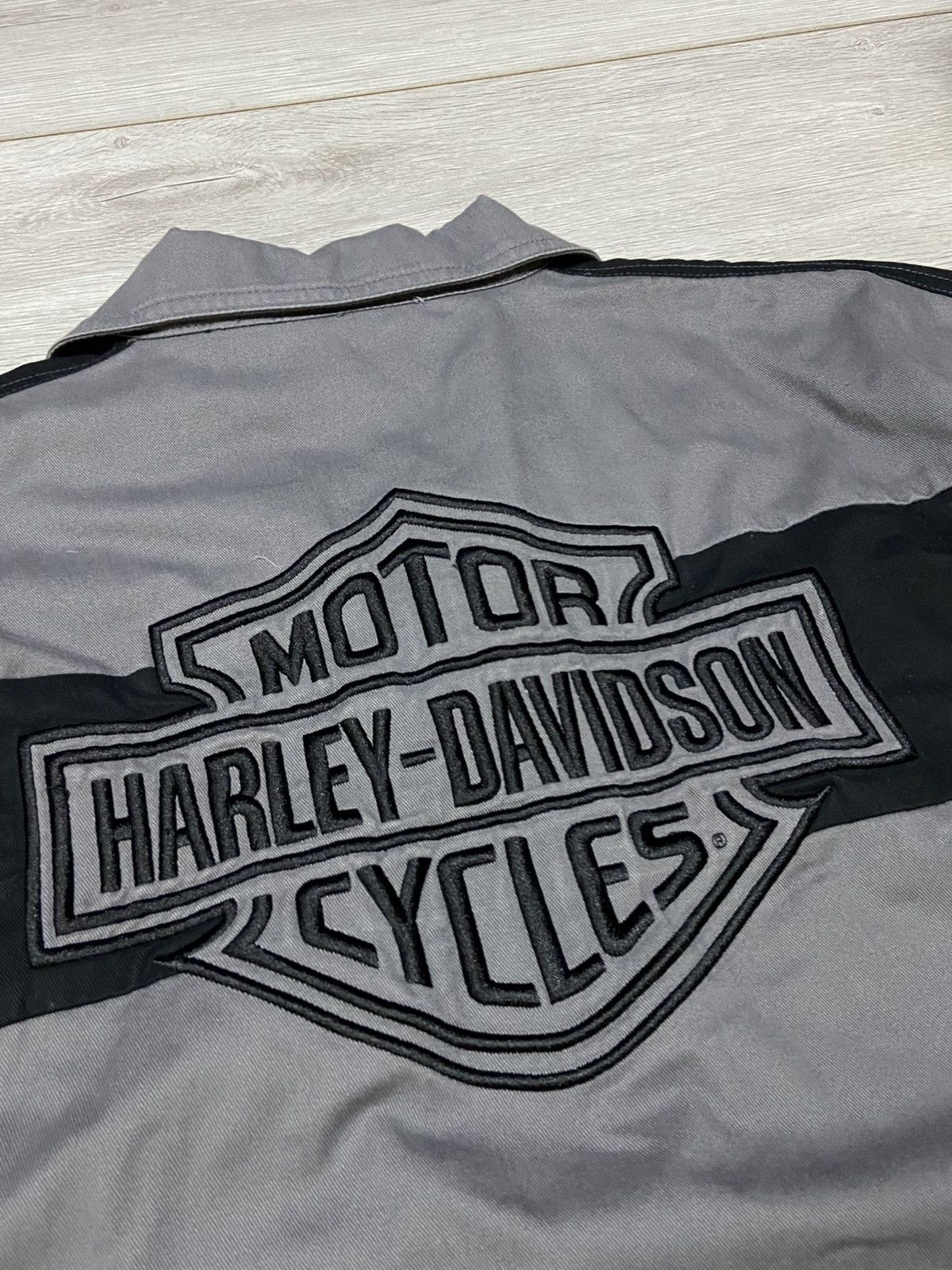 Vintage Harley Davidson eagle 🦅 vintage big logo shirt buttons Size US XL / EU 56 / 4 - 8 Thumbnail
