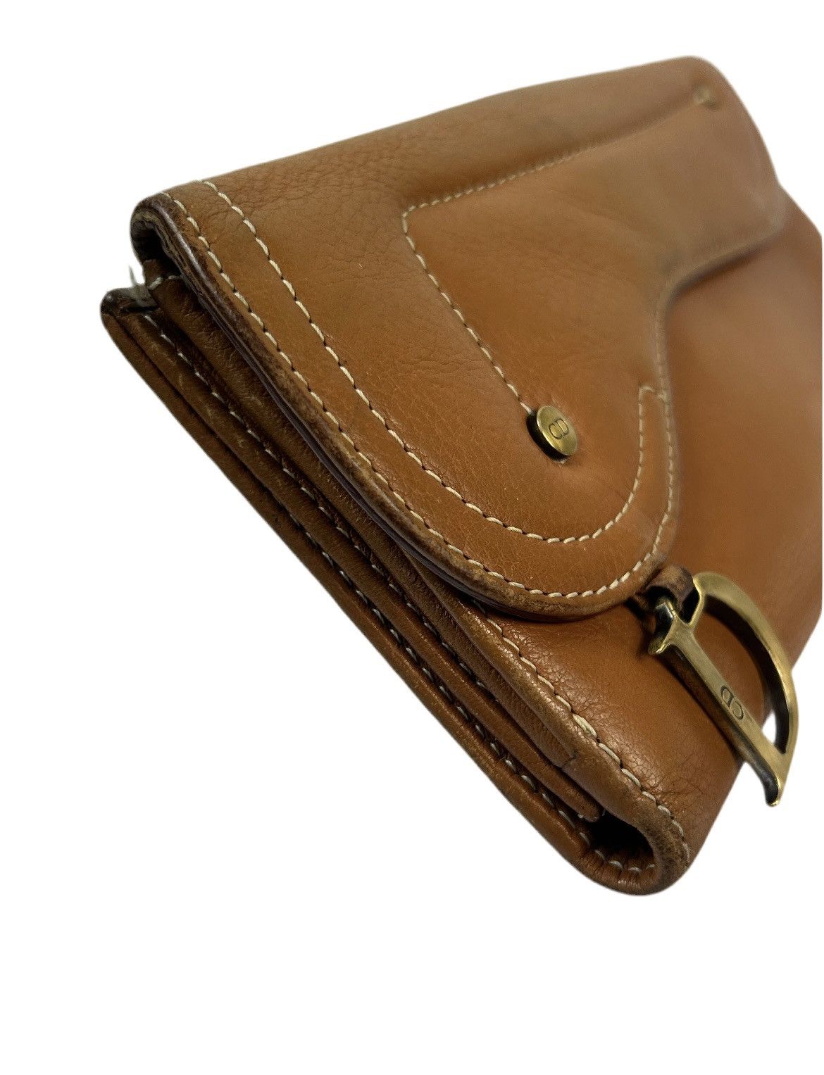 Dior Dior Saddle Leather D Long Wallet Size ONE SIZE - 5 Thumbnail