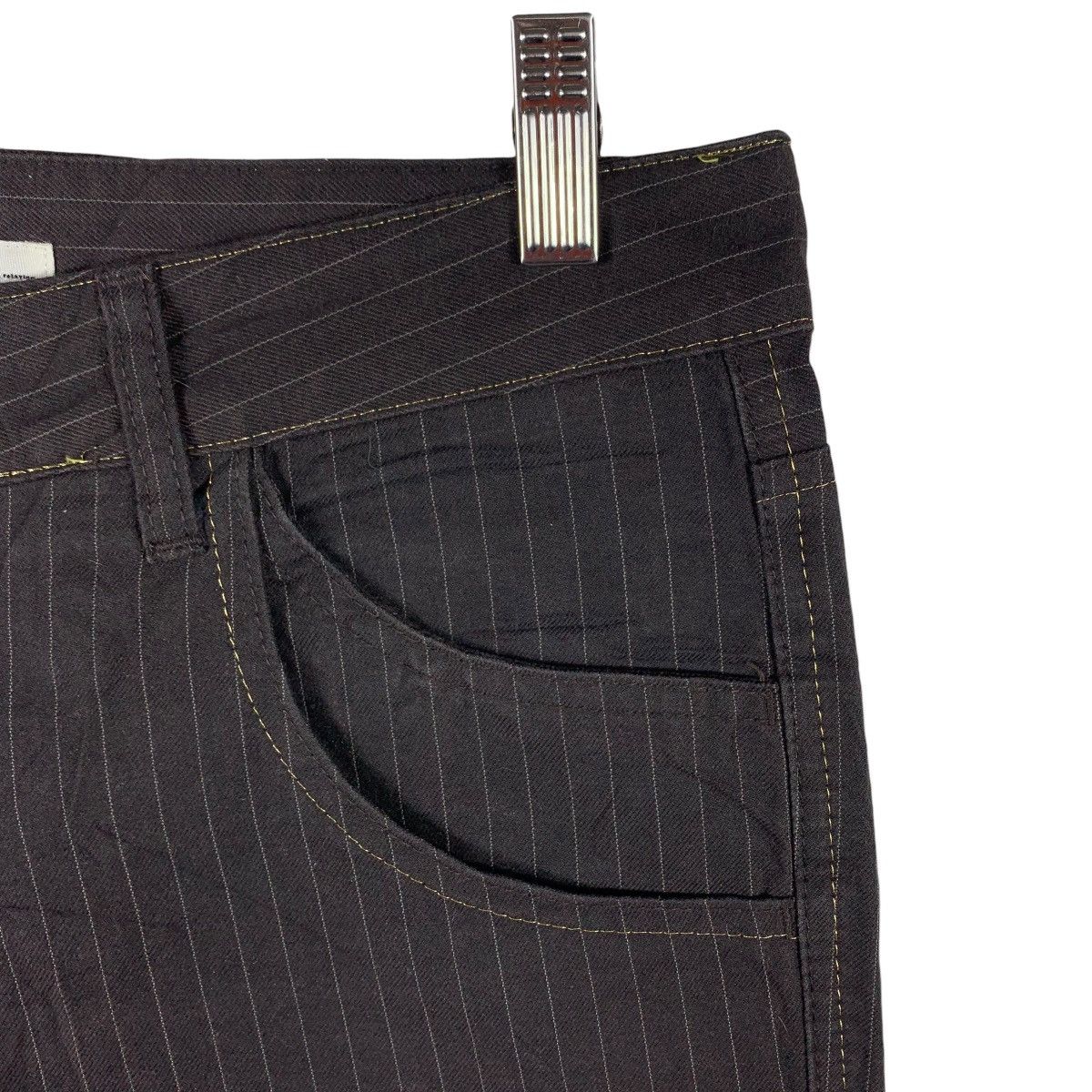 Japanese Brand × United Arrows UNITED ARROWS japanesebrand stripe colour jeans pants Size US 32 / EU 48 - 11 Thumbnail