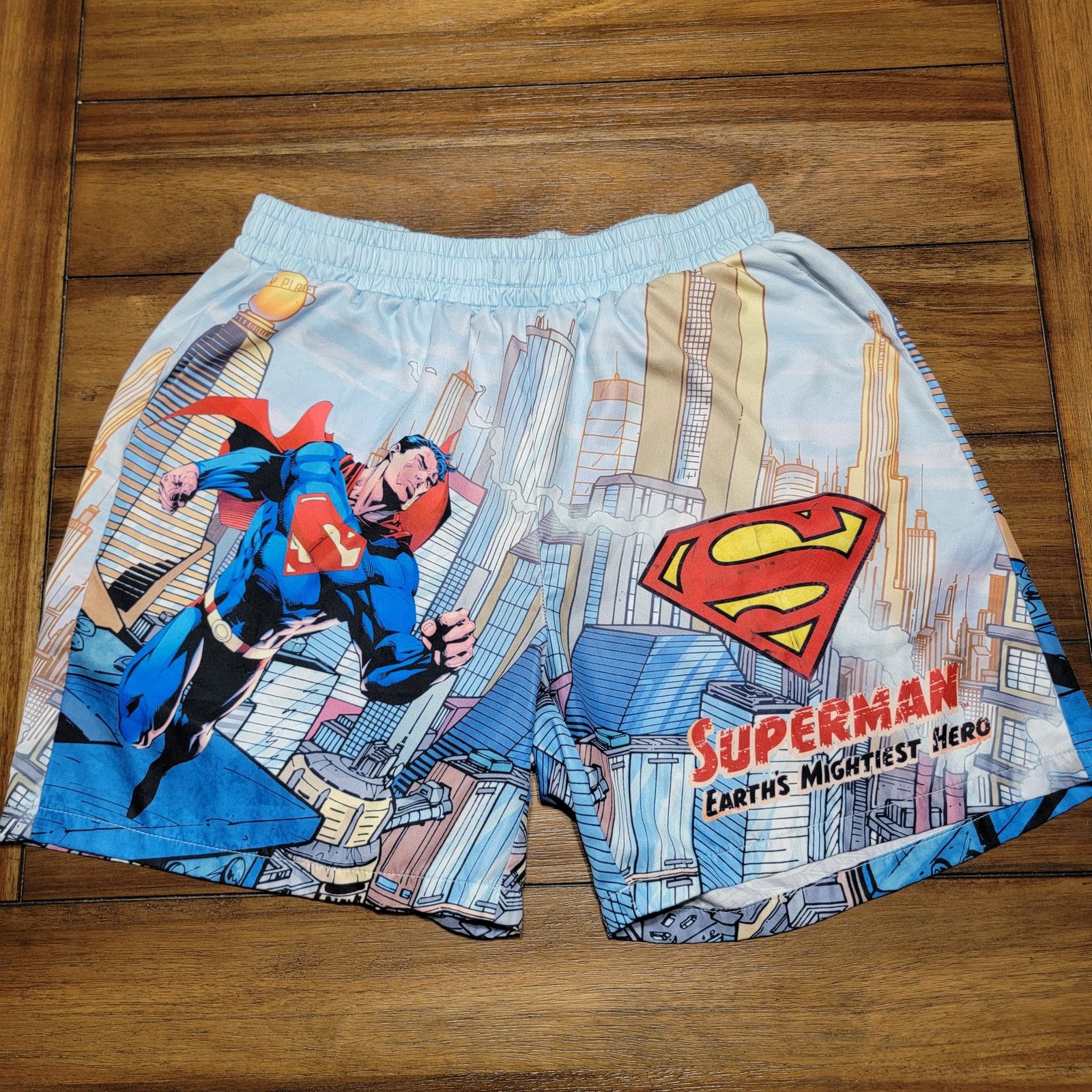 Other Romwe X DC Superman Pull-On Unisex Shorts - Size XL (42) Size US 30 / EU 46 - 1 Thumbnail