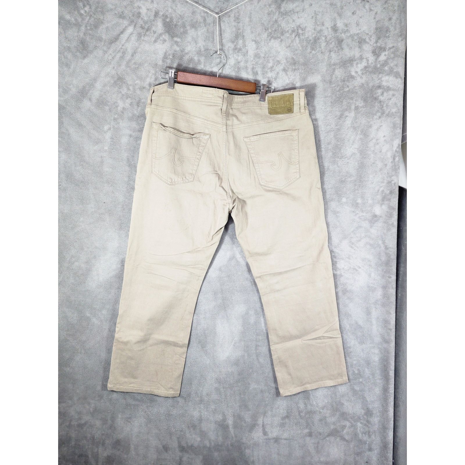 AG Adriano Goldschmied The Protégé Men's Pants AG Adriano Goldschmied Tan 38X34 Size US 38 / EU 54 - 2 Thumbnail