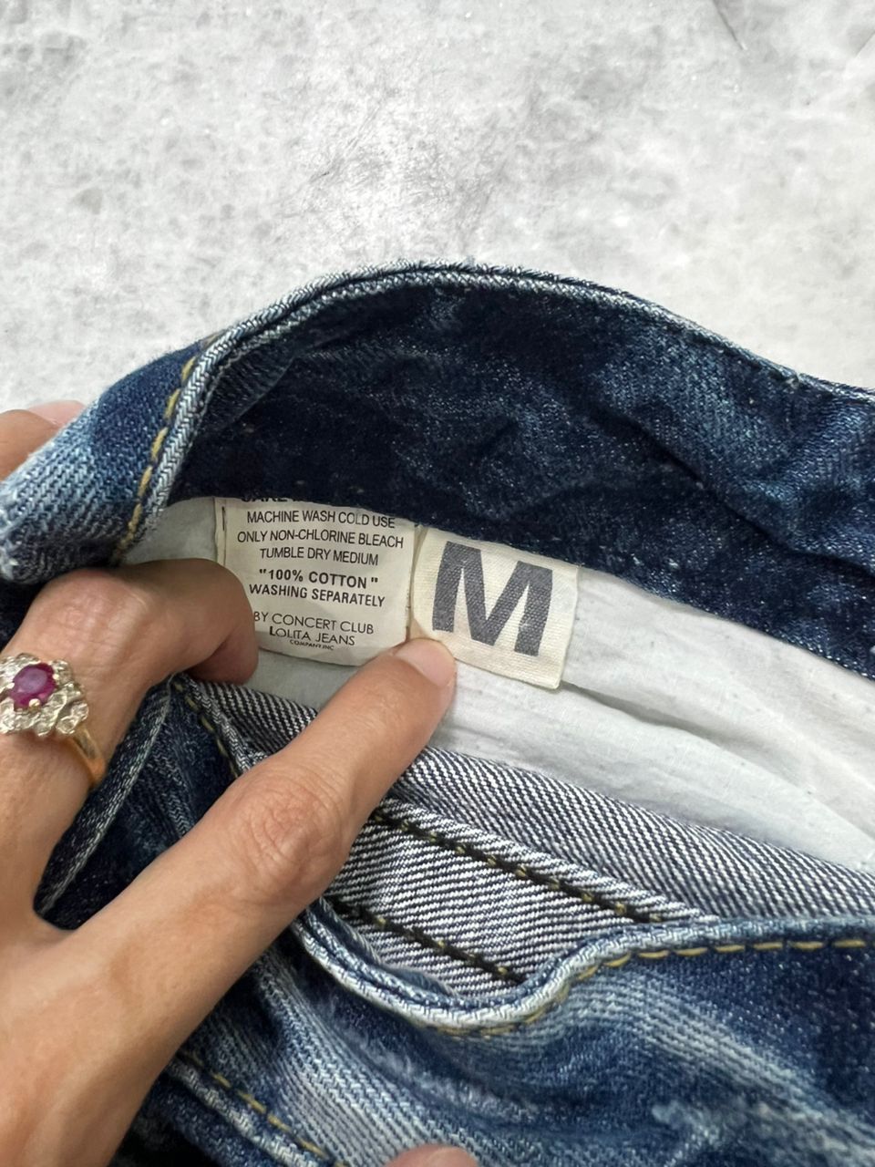 If Six Was Nine × Japanese Brand Rare 🔥 Yoshitomo Nara x Lolita Jeans Size US 35 - 15 Thumbnail