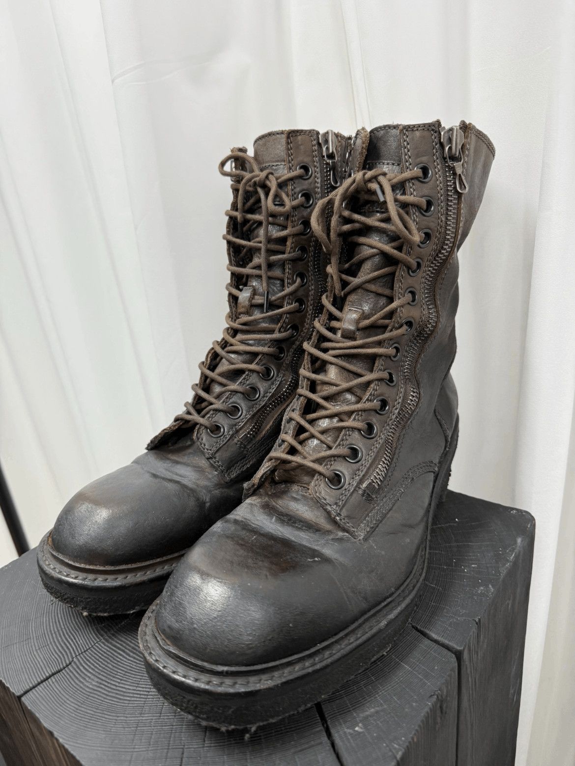 Julius Sz 2 Julius Double Zip Combat Boots-2505 Size US 9 / EU 42 - 5 Thumbnail
