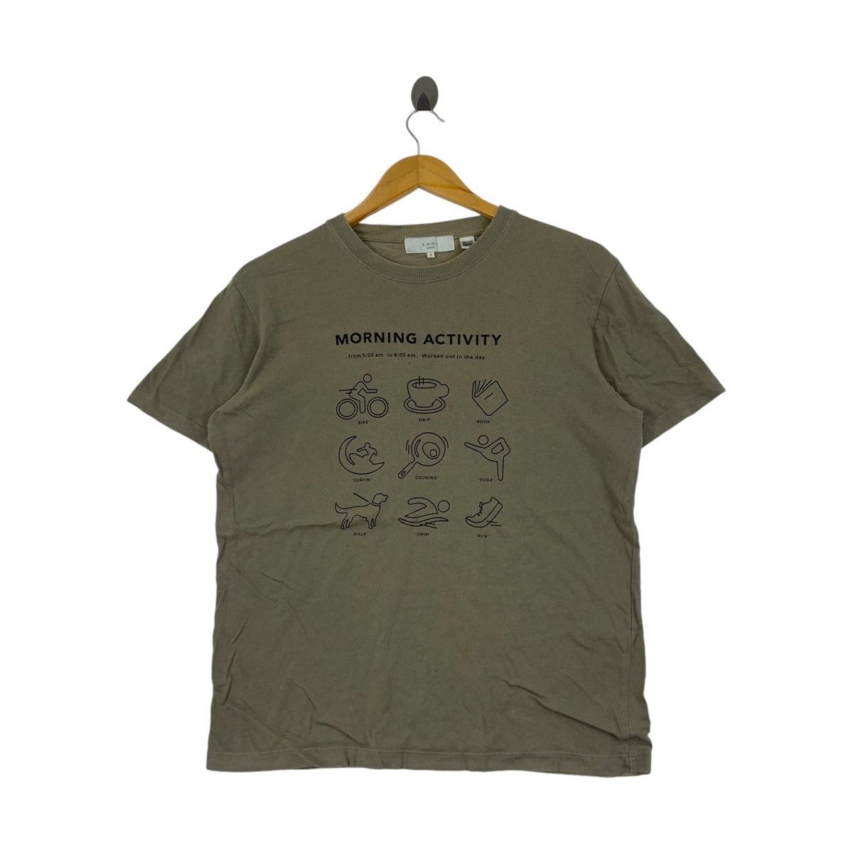 Beams Plus BEAMS PLUS B:MING Collection USA Cotton Morning Tee Shirt Size US S / EU 44-46 / 1 - 1 Thumbnail