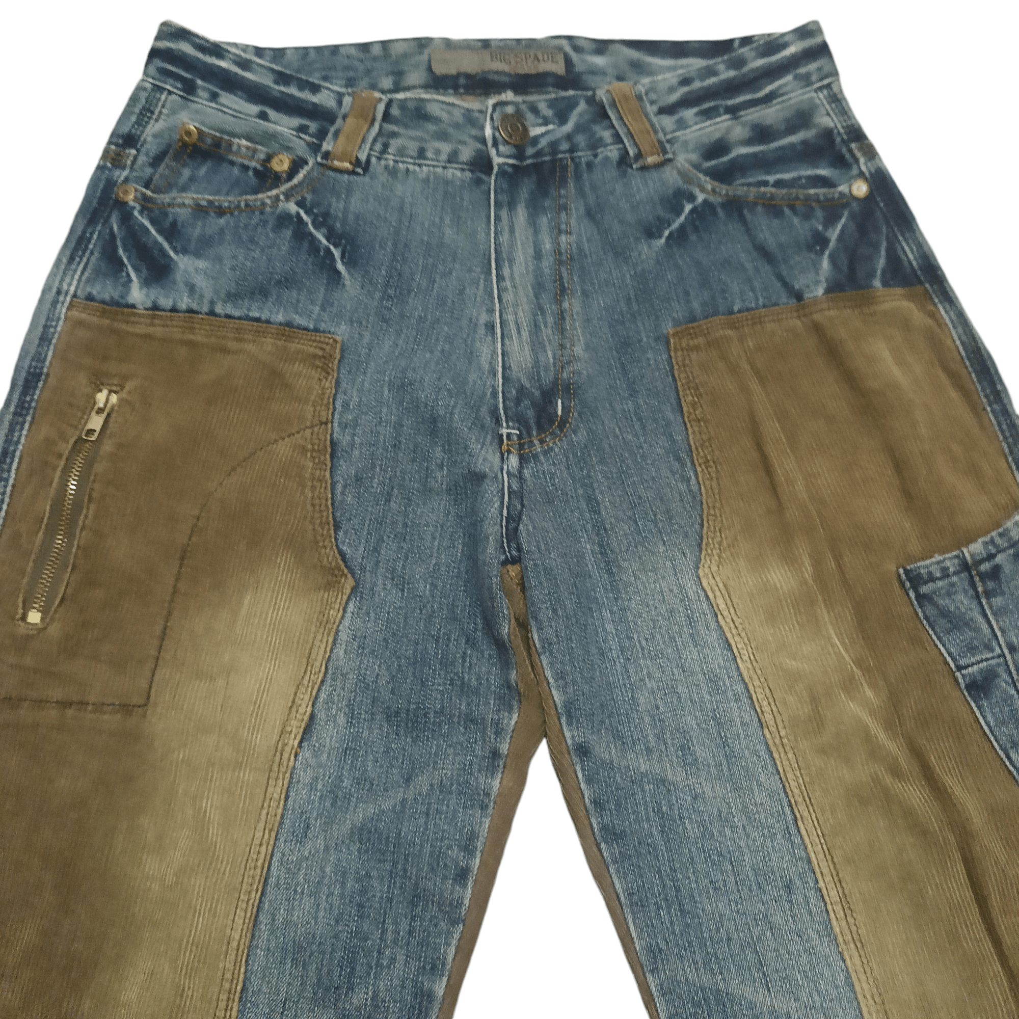 Japanese Brand 💥Insane💥 Big Spade Jeans Hybrid Flare Jeans Size US 31 - 4 Thumbnail