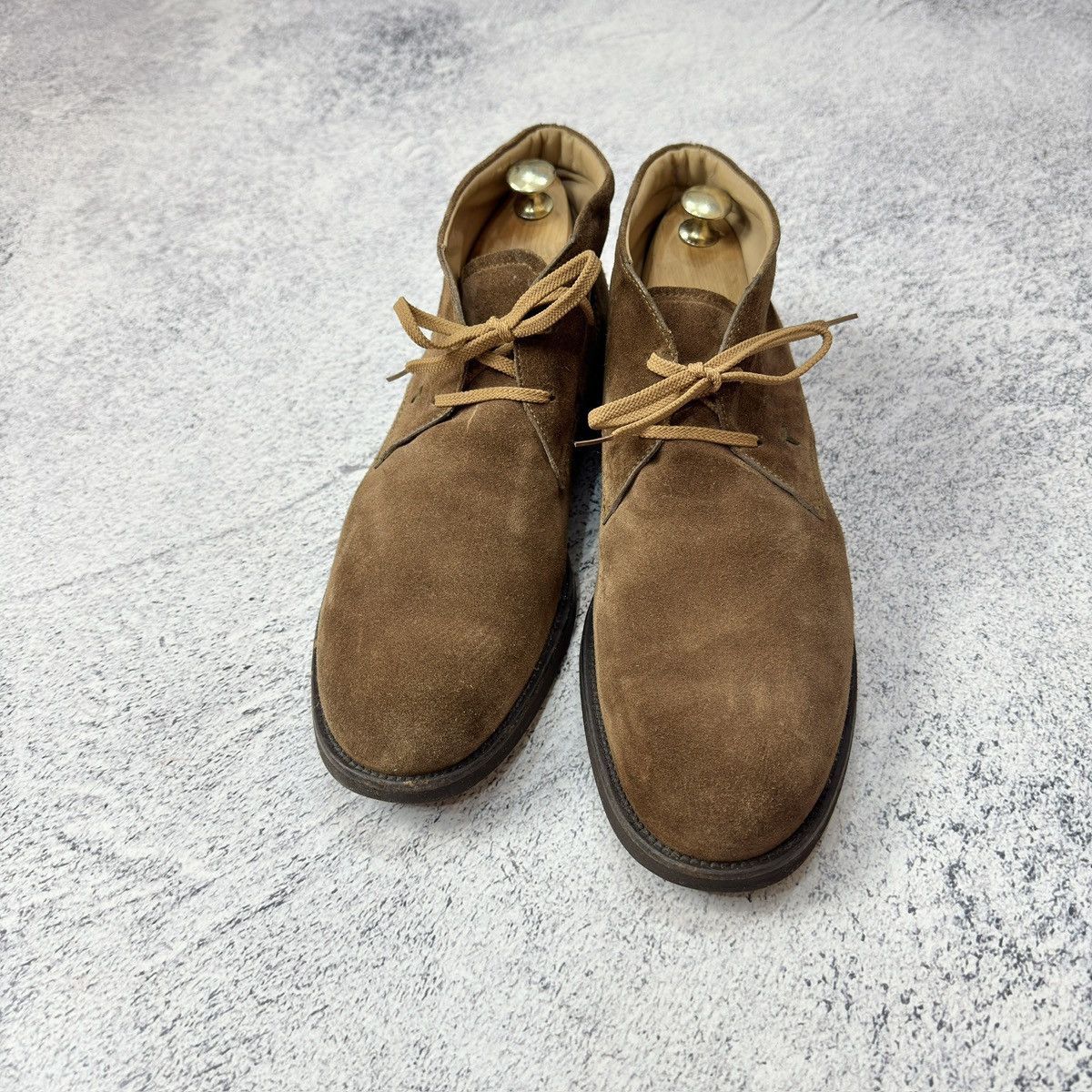 Handmade × Tod's TOD’S Mens Brown Suede Chukka Boots US11.5 UK10.5 29.5cm Size US 11.5 / EU 44-45 - 2 Thumbnail
