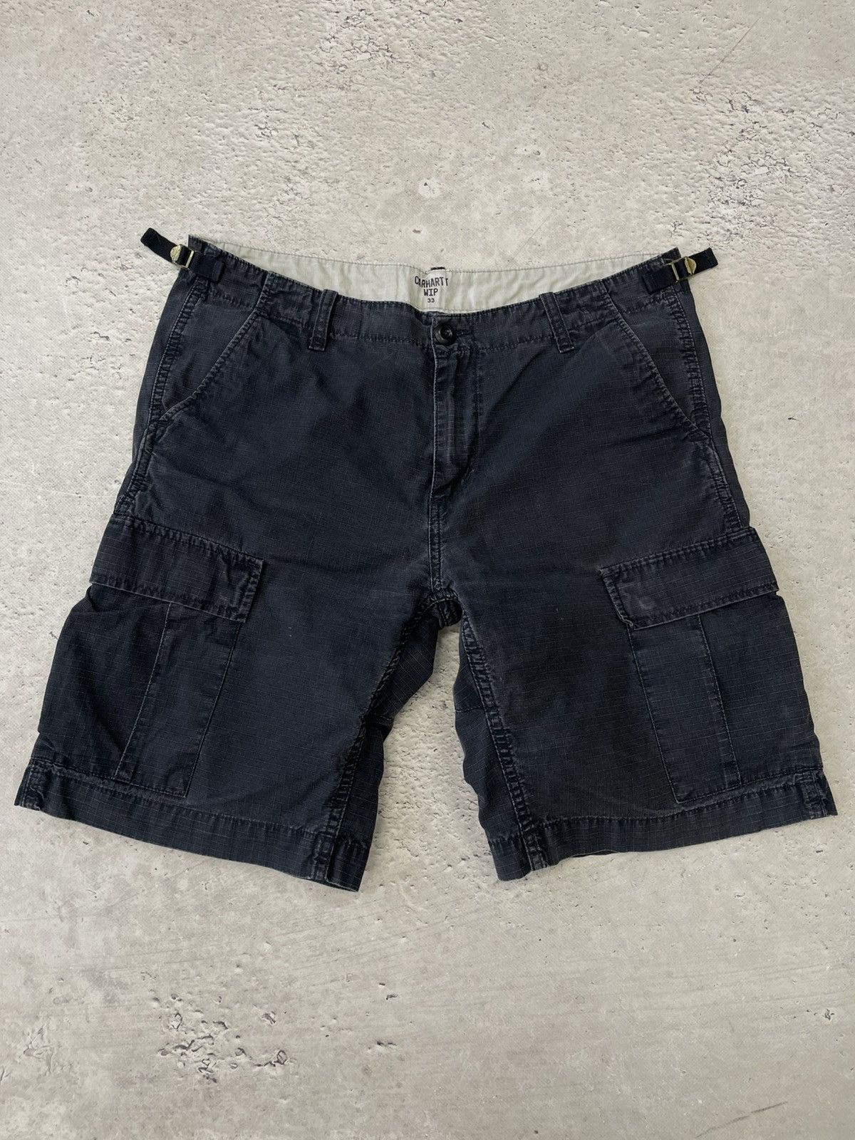 Carhartt Carhartt washed cargo pants shorts y2k skater vintage Size US 33 - 1 Thumbnail