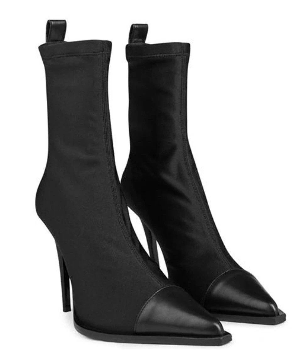 Amiri o1y0425 Ankle Boots in Black Size US 5 / IT 35 - 4 Thumbnail