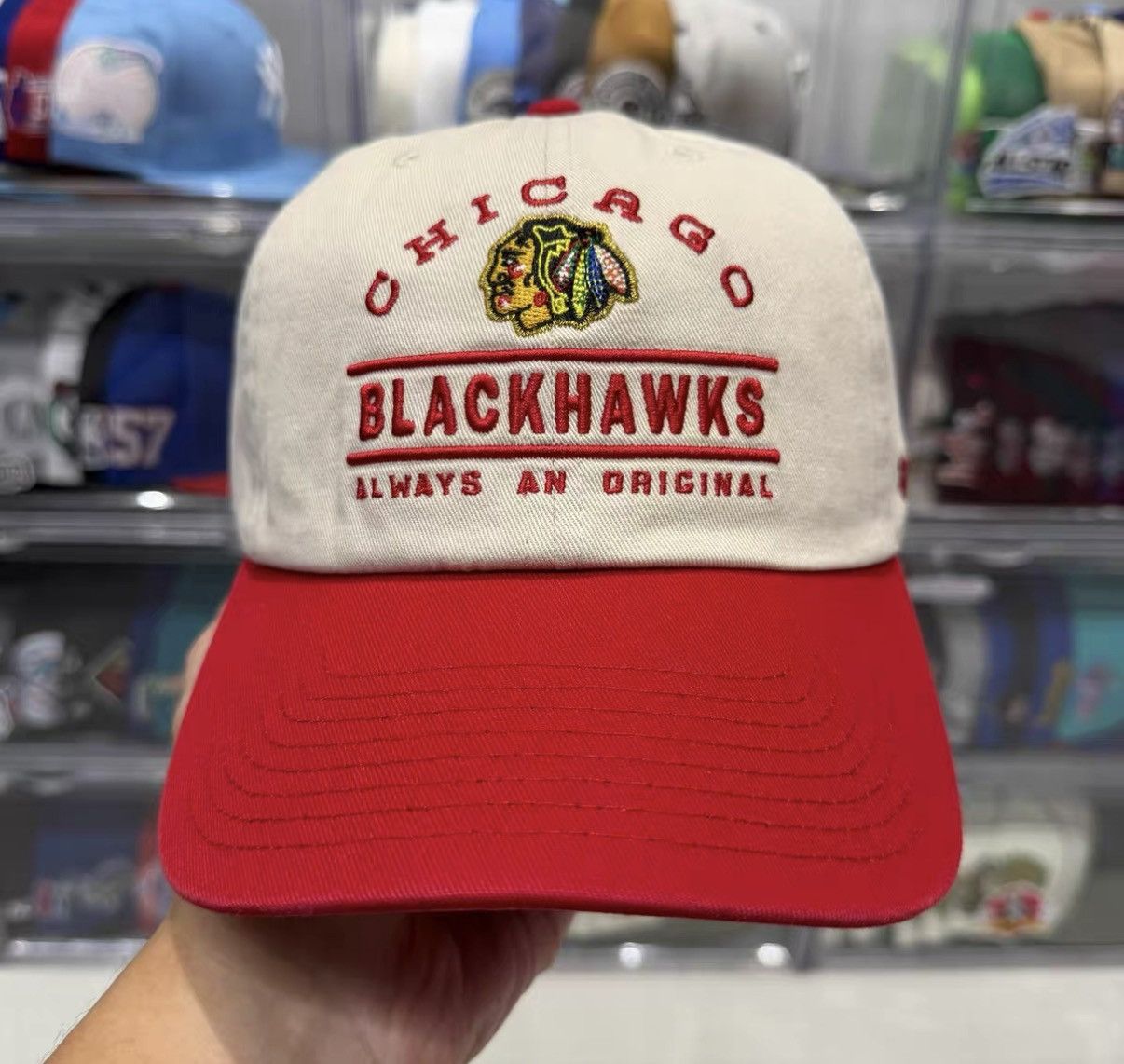 47 Brand 47 Brand NHL Chicago Soft Curved Brim Baseball Cap J32 Size ONE SIZE - 1 Thumbnail