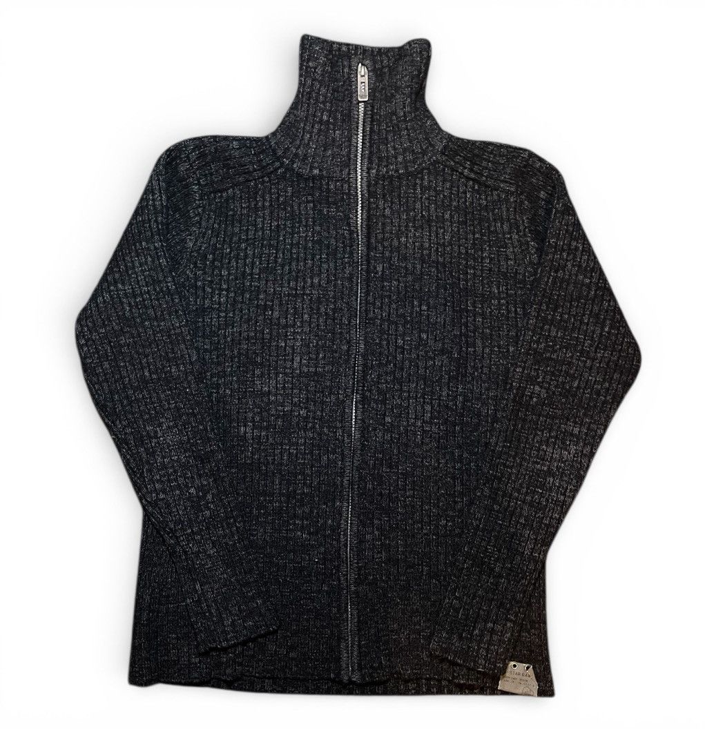 Hysteric Glamour G-Star RAW Wool Knit Sweater Big Back Logo Full Zip Size US M / EU 48-50 / 2 - 2 Thumbnail