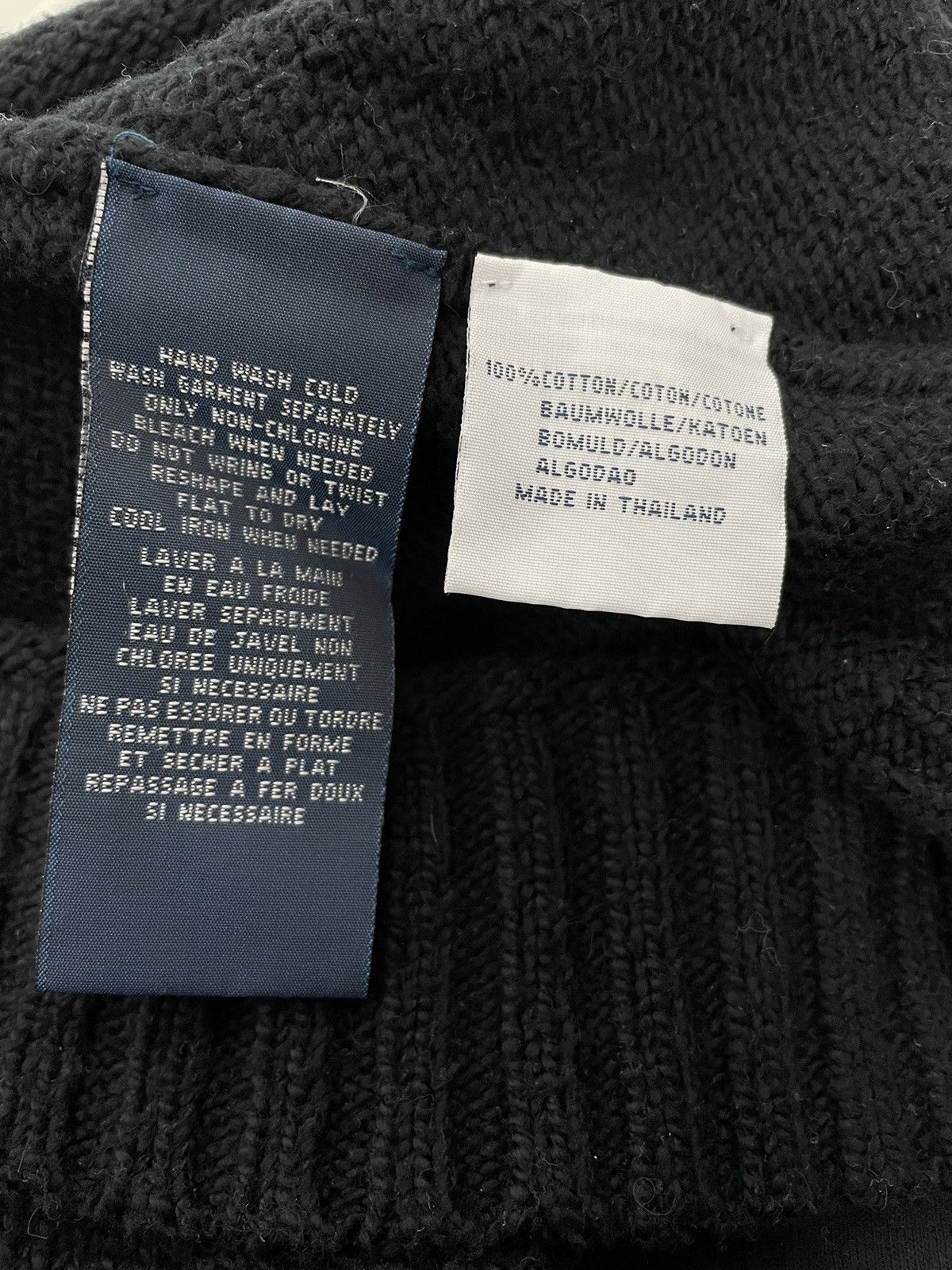 Polo Ralph Lauren Vintage 90s Polo Ralph Lauren Sweater Black Size US L / EU 52-54 / 3 - 6 Thumbnail