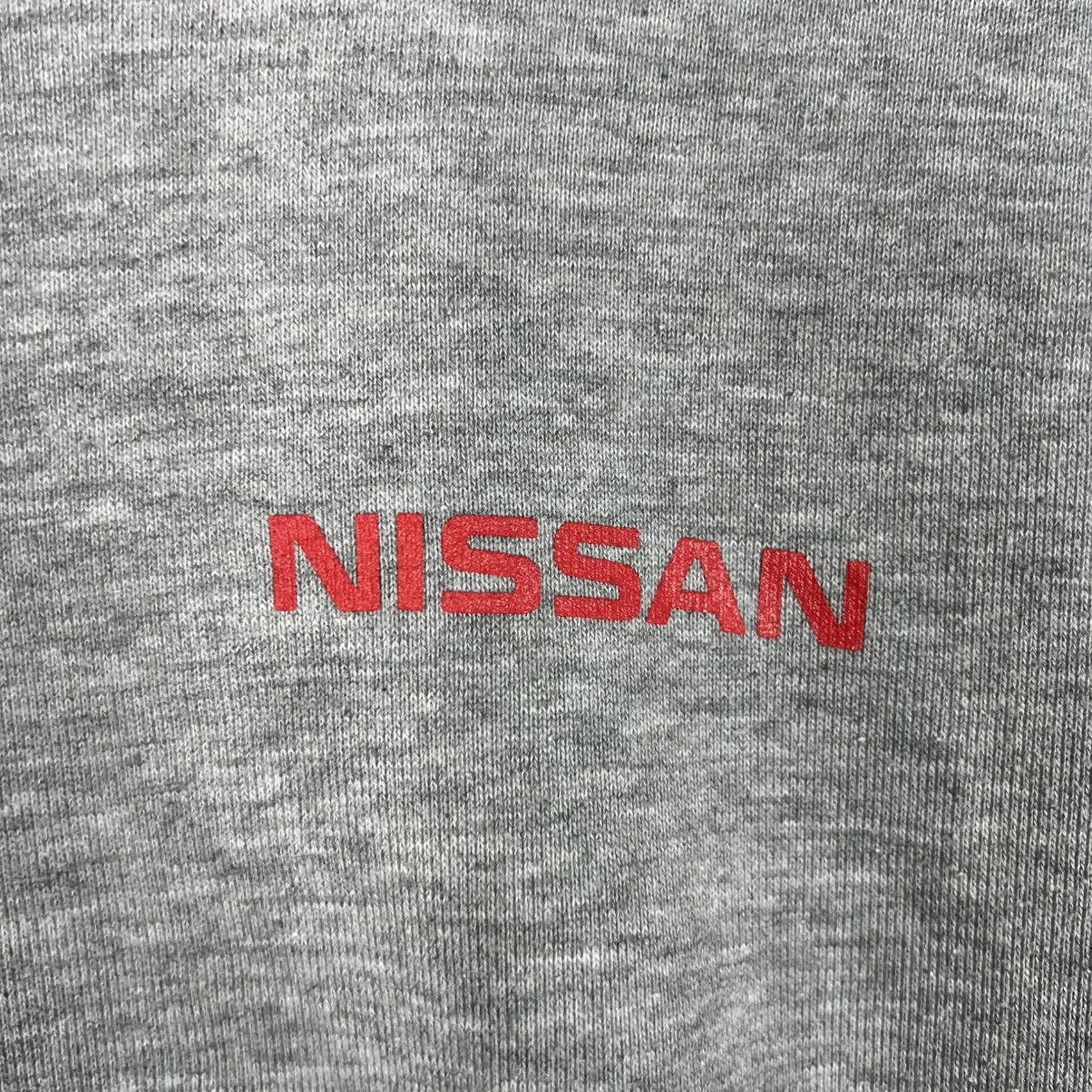 Nissan Vintage NISSAN Small Logo Crewneck Sweatshirt #4068-C185 Size US M / EU 48-50 / 2 - 5 Thumbnail