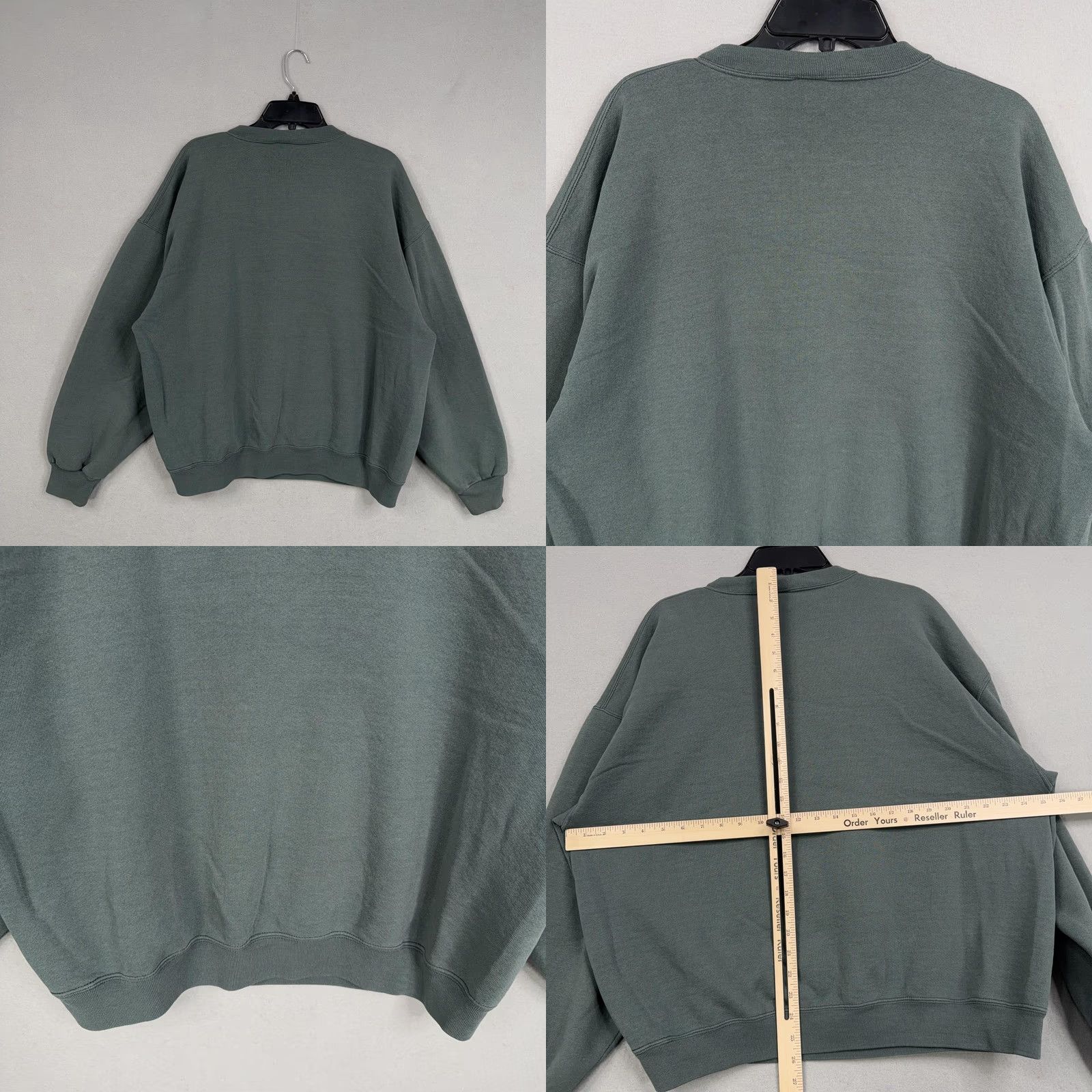 Russell Athletic VINTAGE Russell Athletic Sweatshirt Mens XL Green Crewneck Pullover Fleece Logo Grunge 80s 90s Mens Size US XL / EU 56 / 4 - 8 Thumbnail