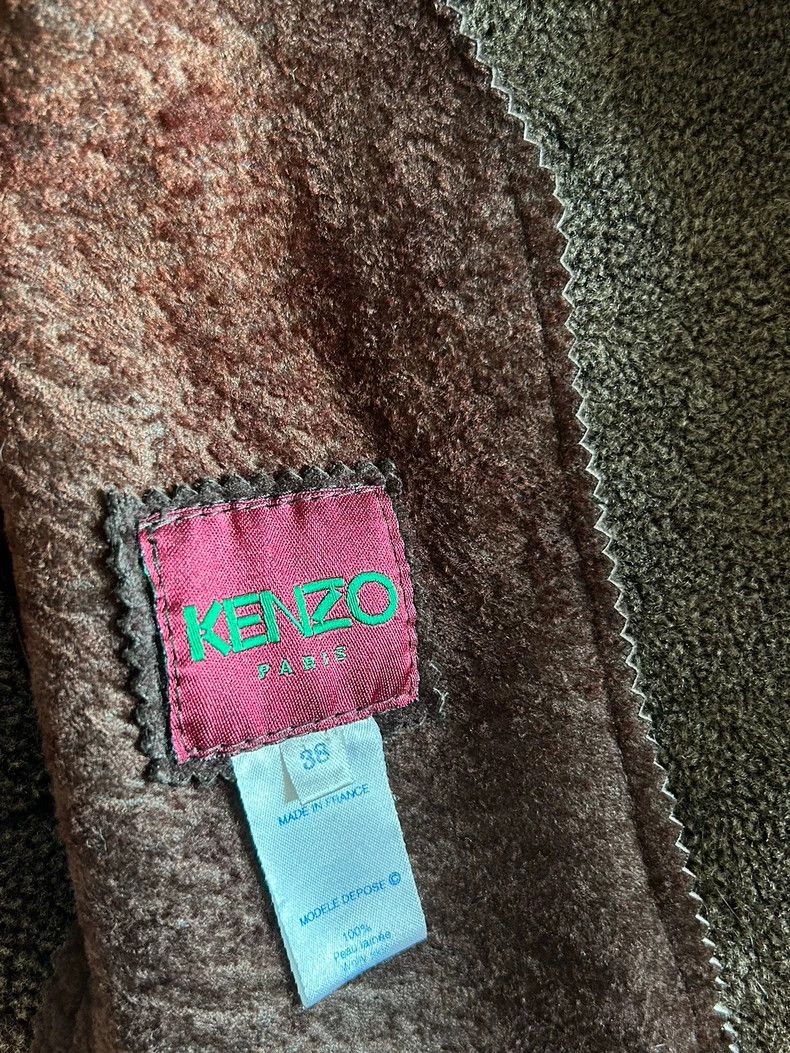 Kenzo KENZO Brown suede plush coat vintage Size XS / US 0-2 / IT 36-38 - 9 Thumbnail