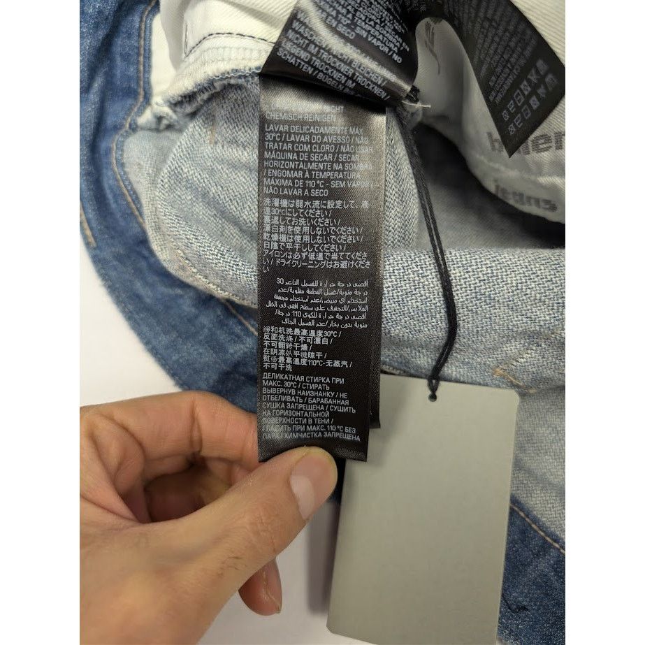 Balenciaga o1rshd1 Denim Shorts in Blue Size US 32 / EU 48 - 19 Thumbnail