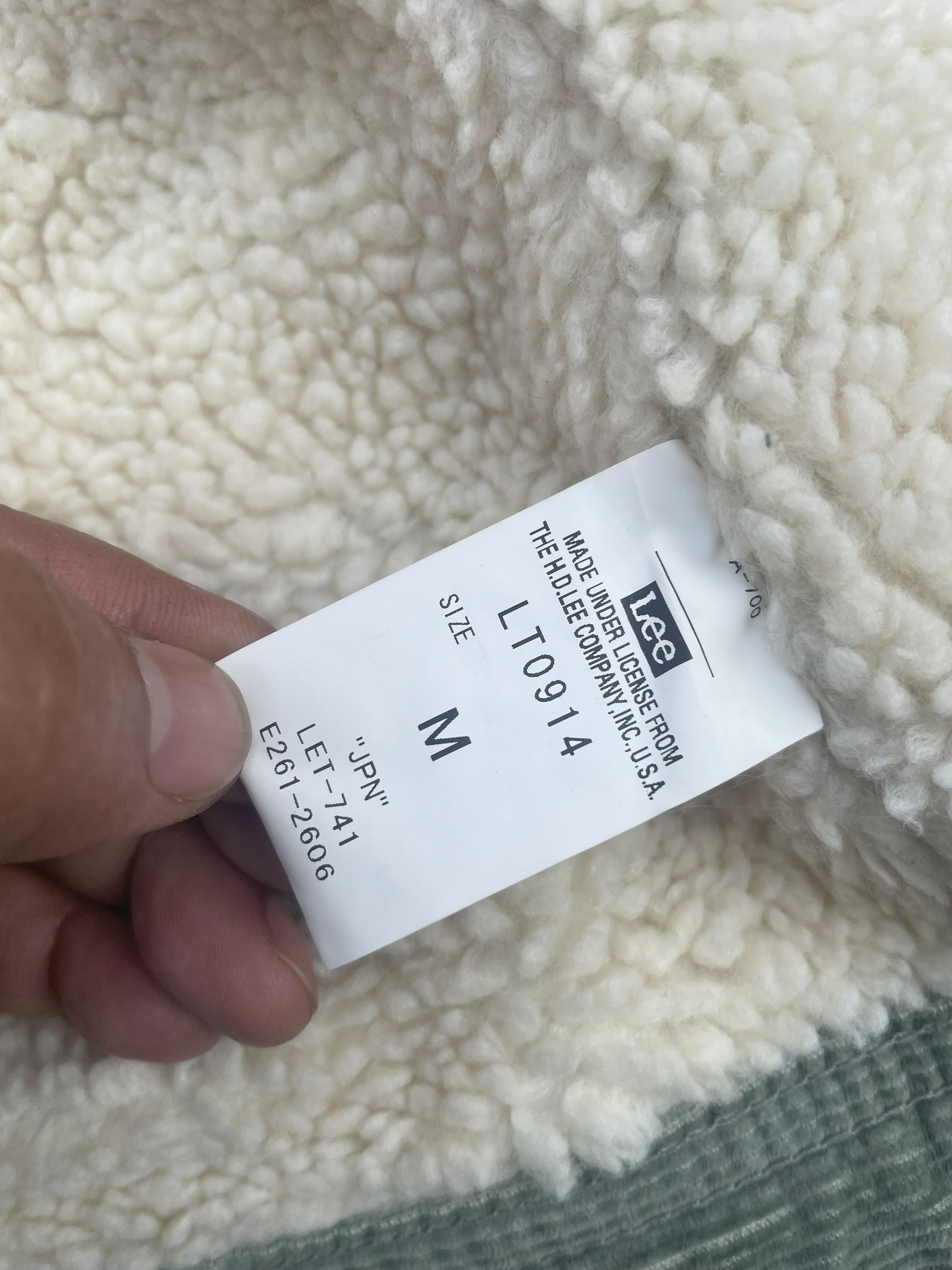 Lee Lee Storm Rider Sherpa Coduroy Jacket Size US S / EU 44-46 / 1 - 11 Thumbnail
