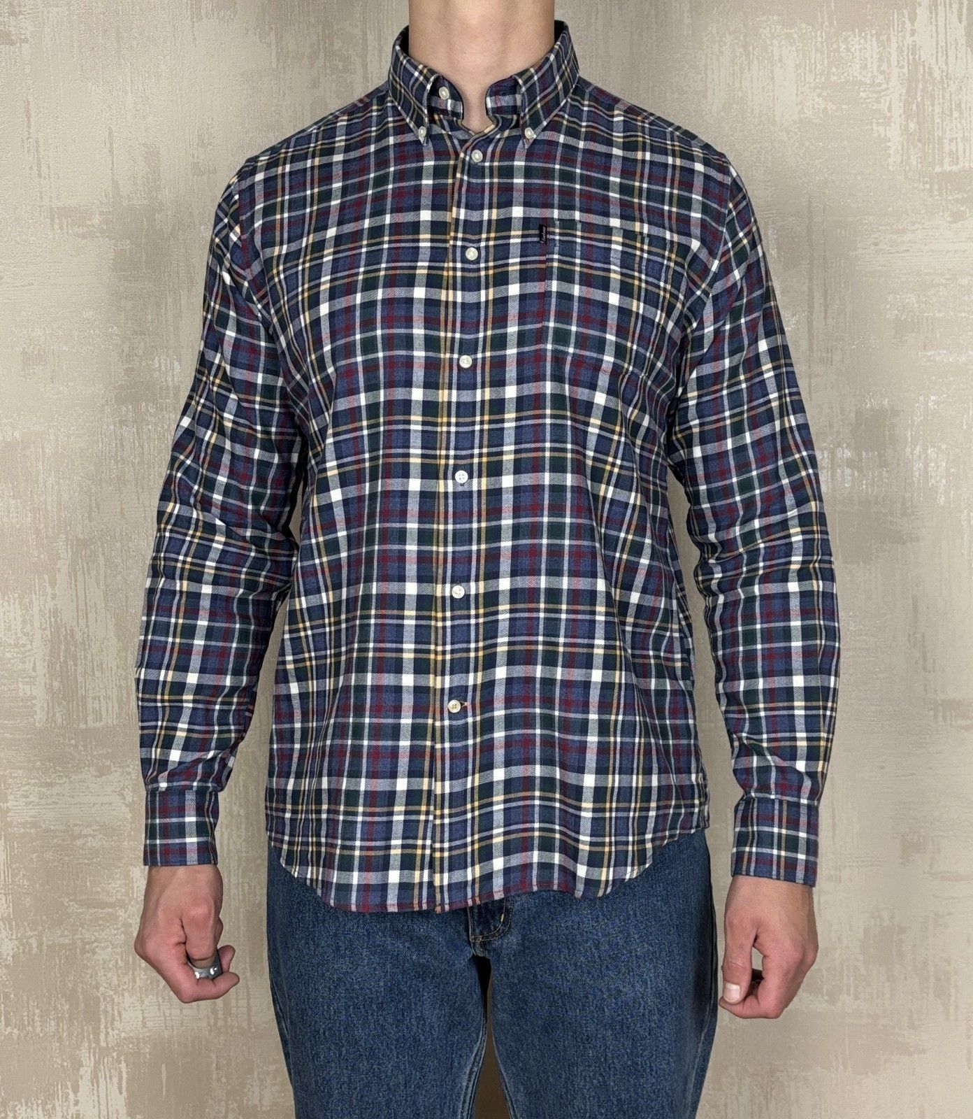 Barbour Barbour Alvin Plaid Shirt Button Down Tailored Fit Size US L / EU 52-54 / 3 - 2 Thumbnail