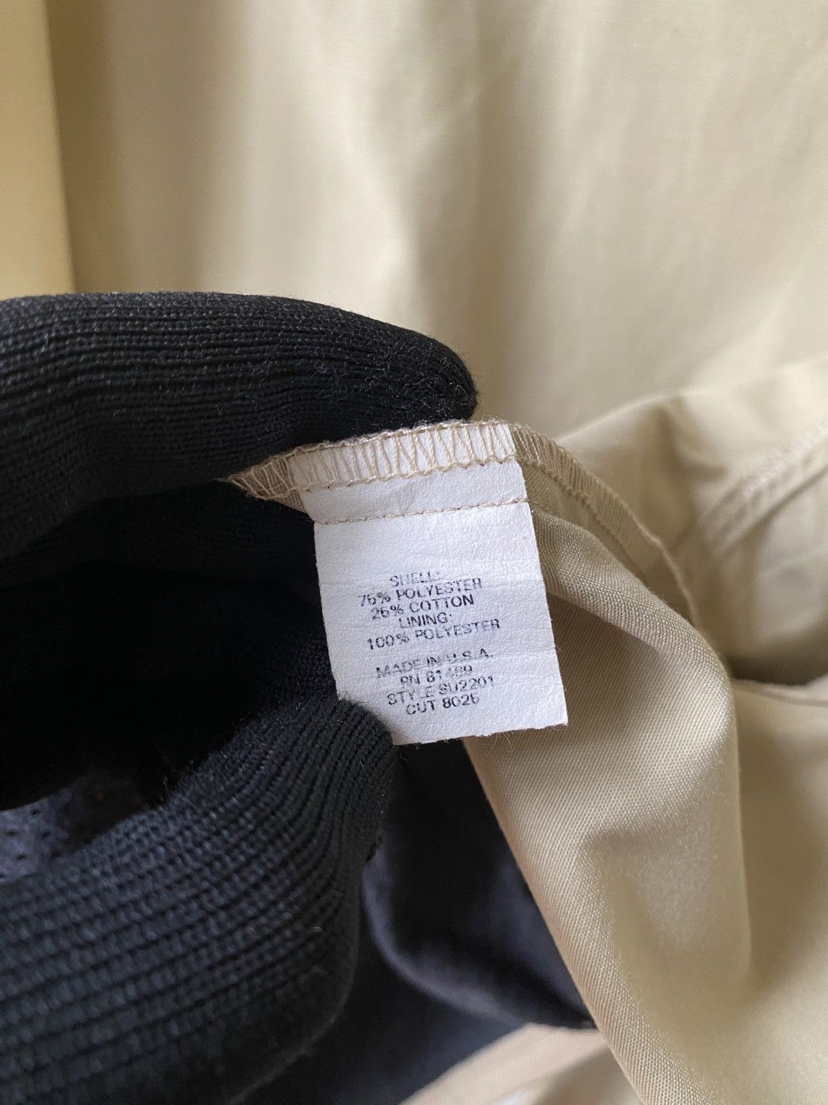 Supreme Vintage 90’s Supreme USA Made Beige Zip Up Jacket Size US XL / EU 56 / 4 - 20 Thumbnail
