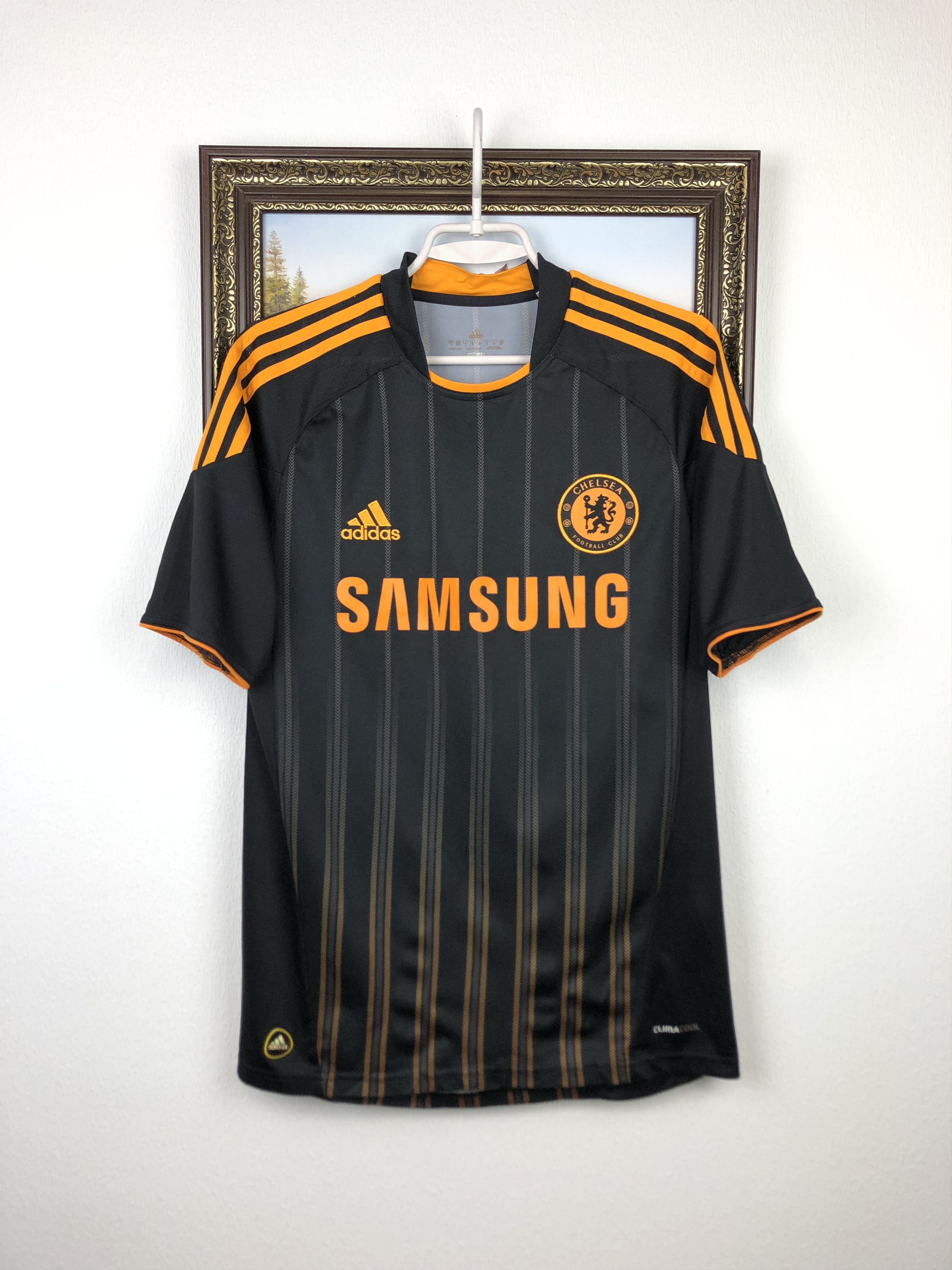 Adidas Chelsea Away football shirt 2010 Soccer Adidas Jersey Trikot Size US S / EU 44-46 / 1 - 1 Thumbnail