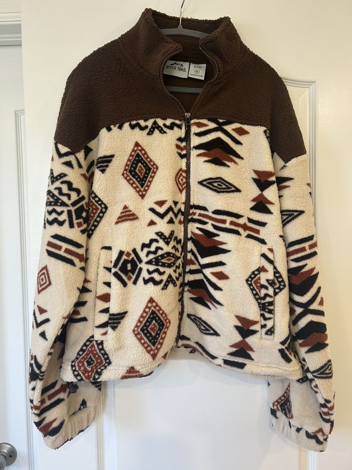Other NWT River Trail Sherpa Full Zip Sweater With Kangaroo Pocket Size M / US 6-8 / IT 42-44 - 1 Thumbnail