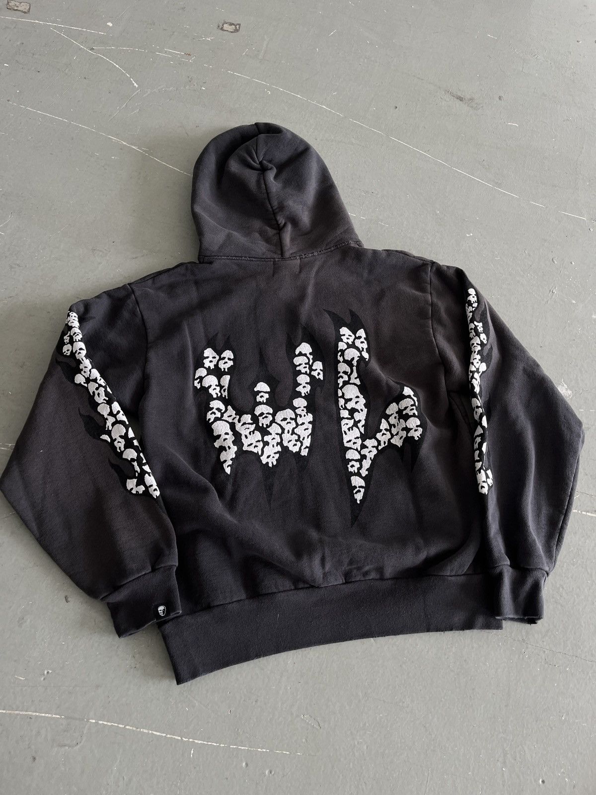 Warren Lotas Warren Lotas Skull Flame Hoodie (unisex) Size US S / EU 44-46 / 1 - 10 Thumbnail