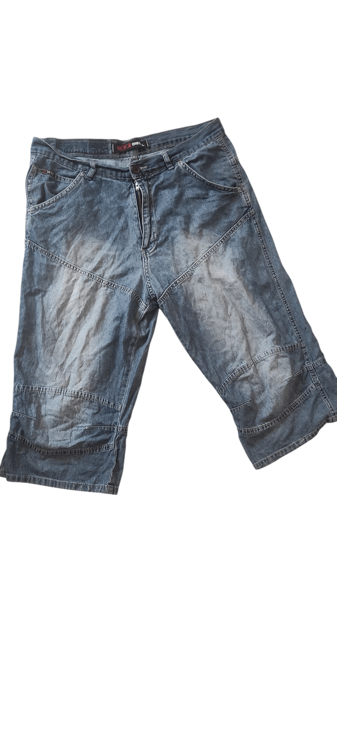 Diesel Diesel Bermuda Denim Shorts Cargo Pockets Size 33 Size US 33 - 1 Thumbnail