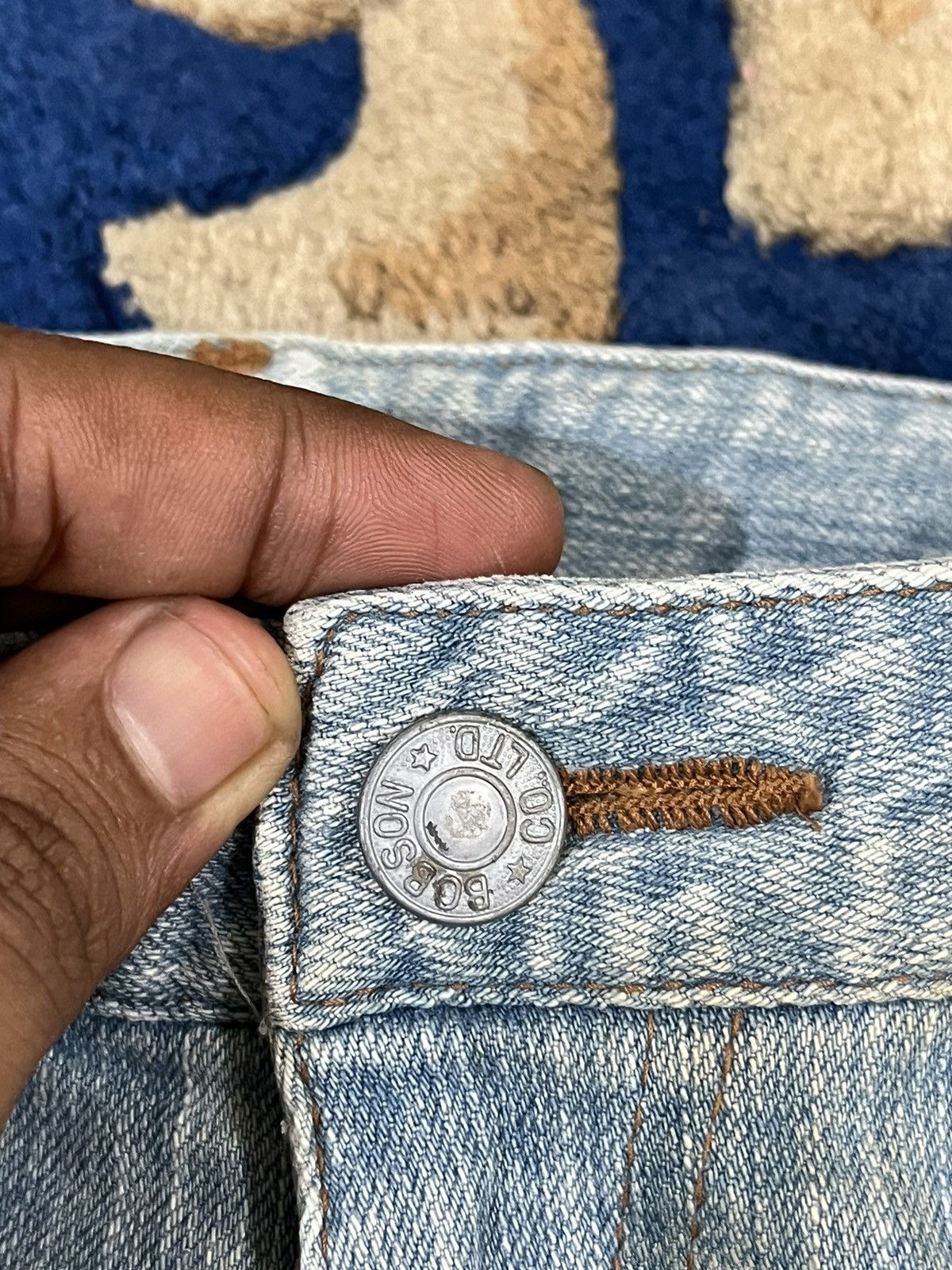 Japanese Brand Vintage Bobson Flare Denim Size US 29 - 6 Thumbnail