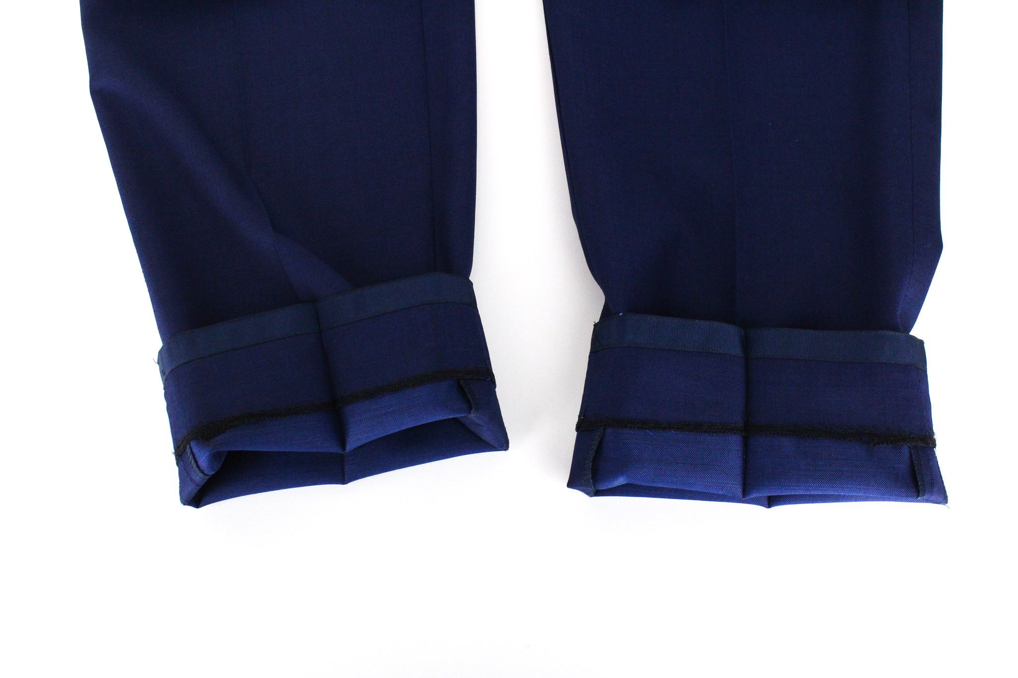 Suitsupply BRESCIA UK42 Blue Wool Trousers 67292 Size US 42 / EU 58 - 7 Thumbnail