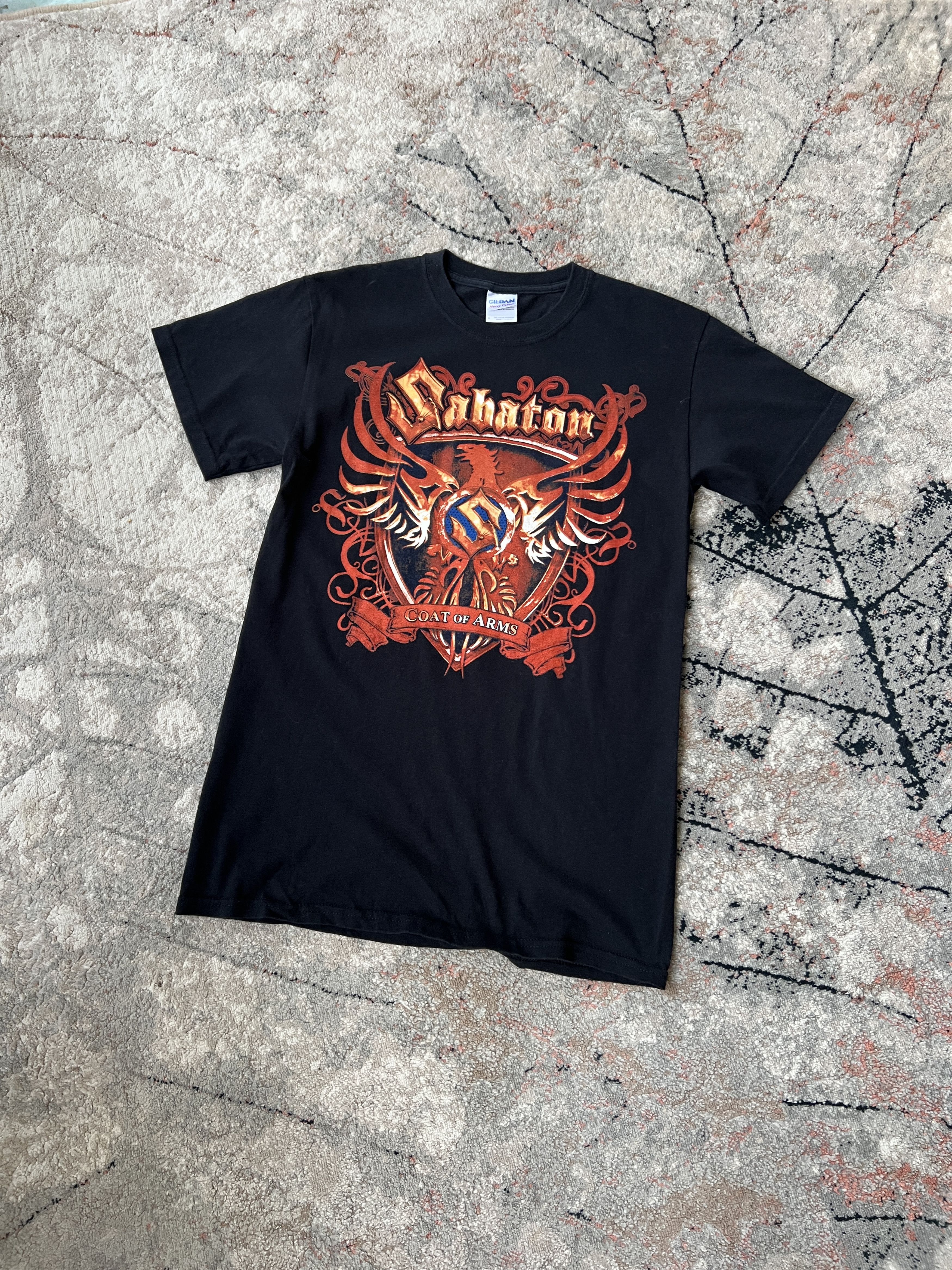 Band Tees × Vintage Sabaton Goat Of ARMS Vintage Tee Size US S / EU 44-46 / 1 - 1 Thumbnail