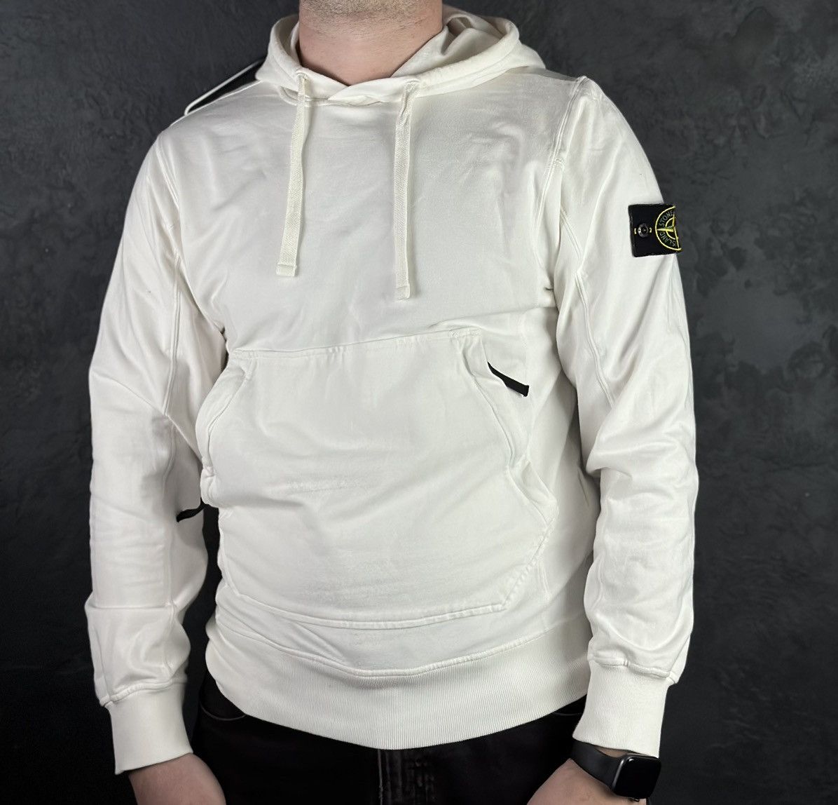 Stone Island Stone Island Men’s White Hoodie Size S-M Size US S / EU 44-46 / 1 - 1 Thumbnail