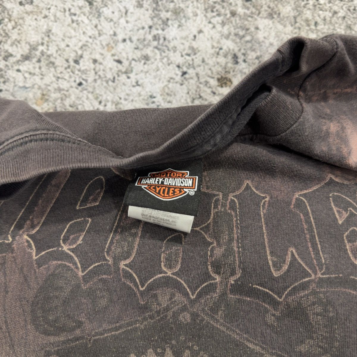 Harley Davidson Vintage Harley Davidson Faded Tattoo Tee Size US L / EU 52-54 / 3 - 2 Thumbnail