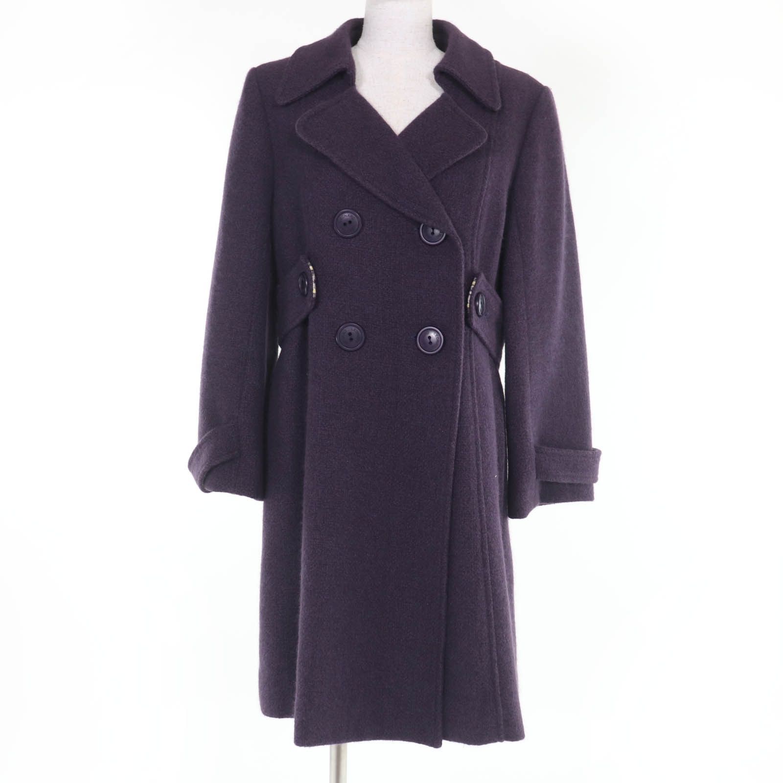 Other Leonard LEONARD FASHION Angora Wool Cashmere Coat Textile Outerwear DUTY FREE for USA Size ONE SIZE - 1 Thumbnail