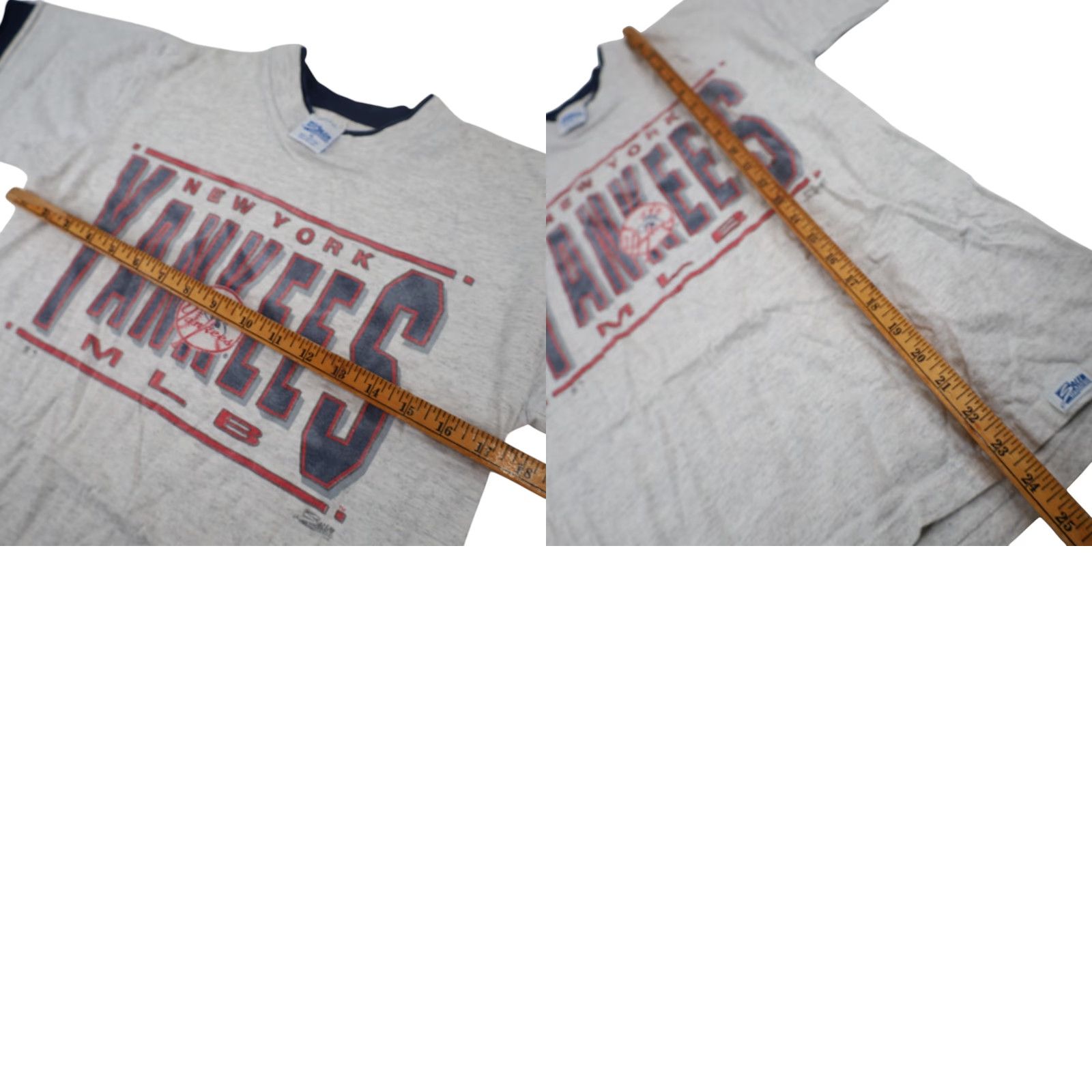 Salem Sportswear VINTAGE Salem Sportswear New York Yankees Graphic T Shirt Mens M Gray 90s Size US M / EU 48-50 / 2 - 8 Thumbnail