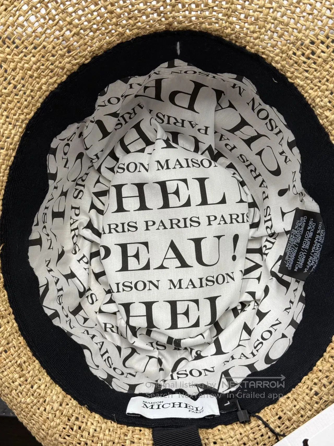 Maison Michel Maison Michel Women's Straw Hat. Size ONE SIZE - 6 Thumbnail