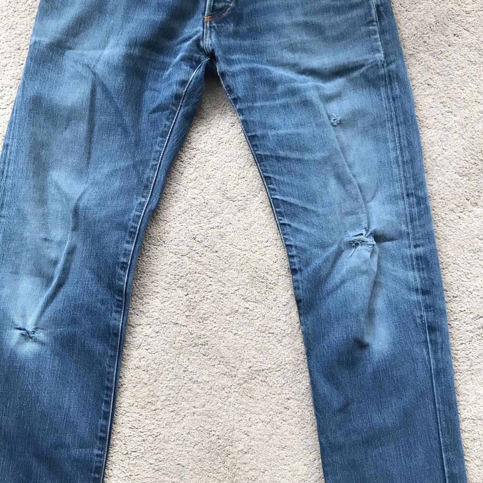 Dior Dior Homme Distressed Jeans Size US 32 / EU 48 - 2 Thumbnail