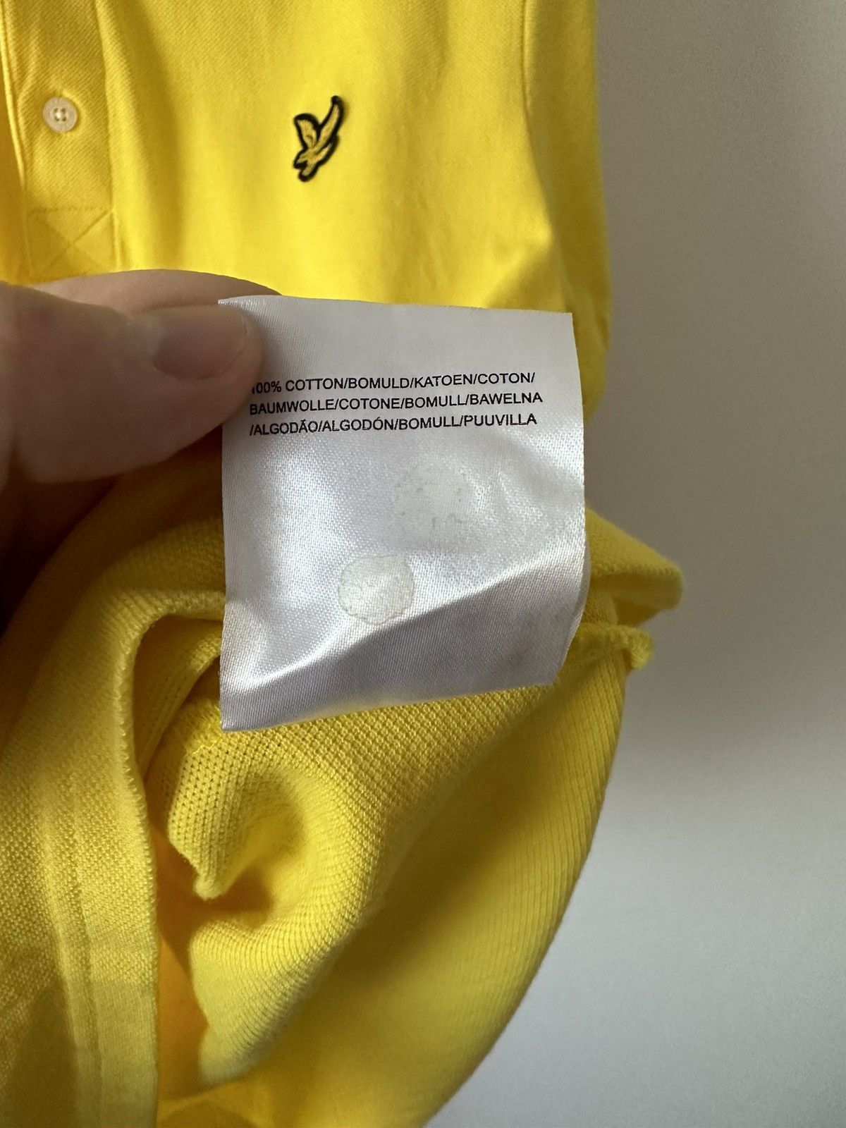 Lyle & Scott Lyle Scott yellow polo shirt Size US M / EU 48-50 / 2 - 6 Thumbnail