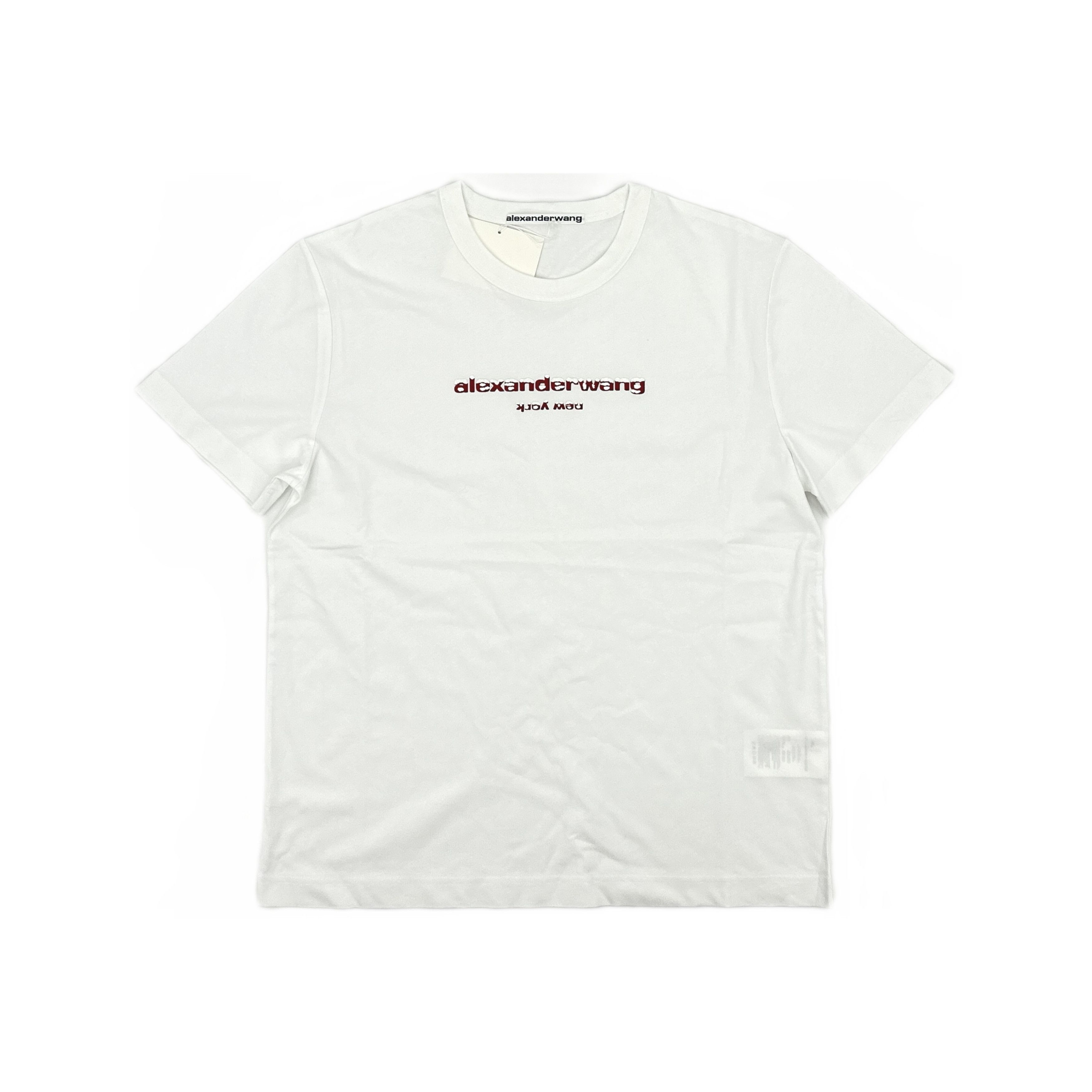 Alexander Wang Alexander Wang Logo Print T-Shirt Size M Size US M / EU 48-50 / 2 - 1 Thumbnail