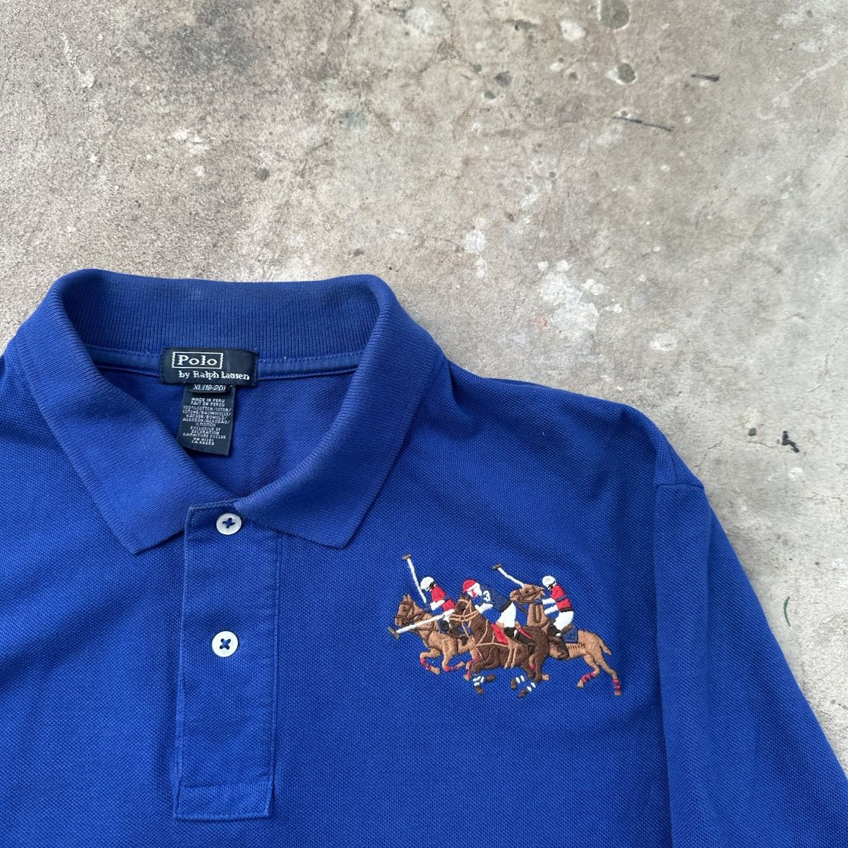 Polo Ralph Lauren Ralph Lauren big pony vintage rugby long sleeve Size US M / EU 48-50 / 2 - 4 Thumbnail