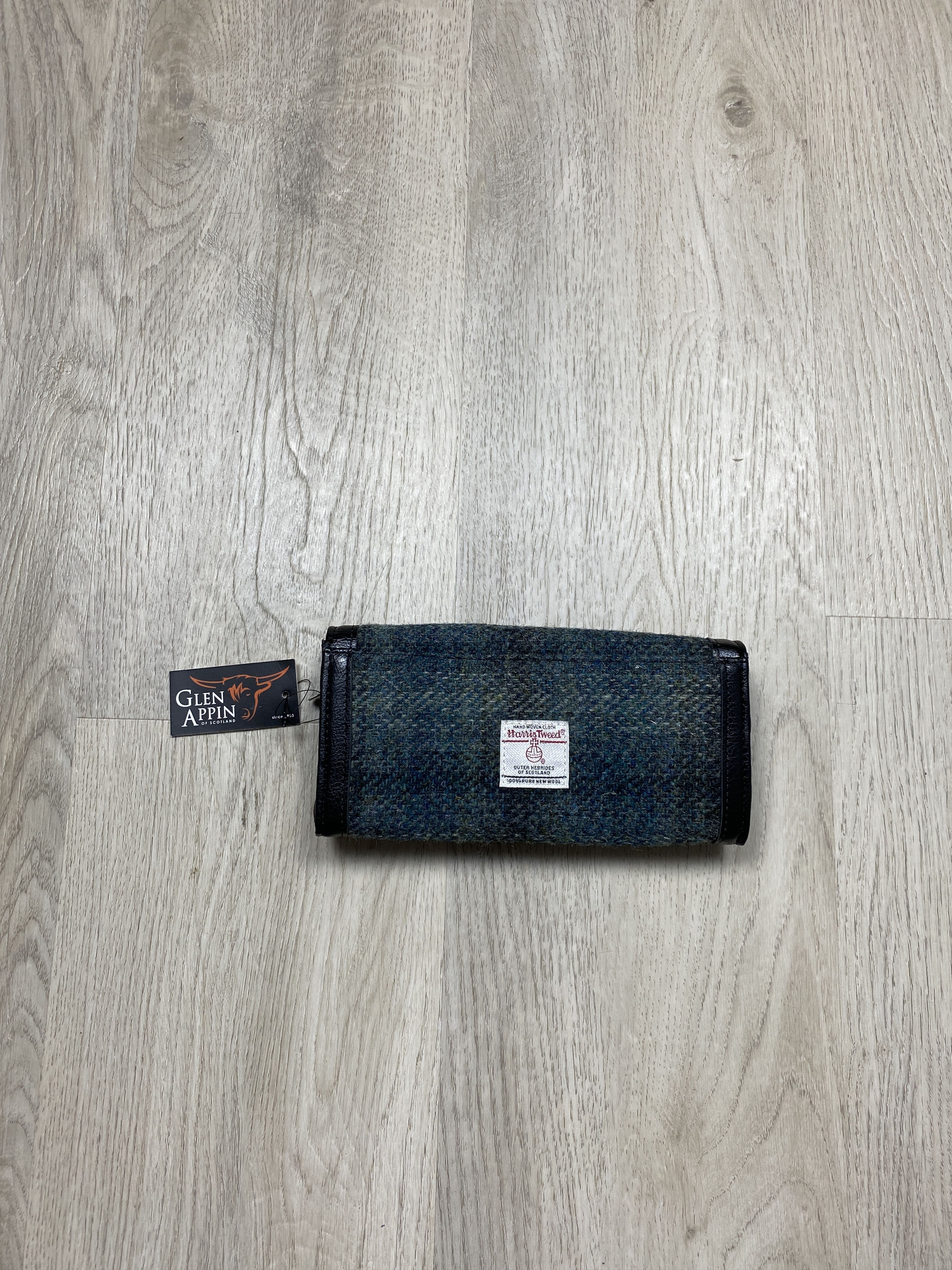 Harris Tweed × Vintage NEW Glen Appin Harris Tweed Wool Womens Clutch Handbag Size ONE SIZE - 1 Thumbnail
