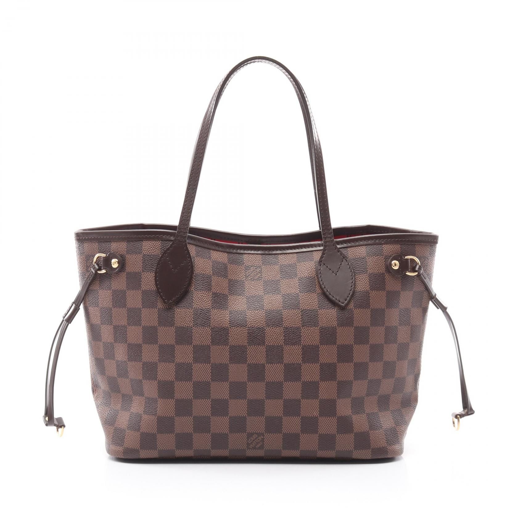 Louis Vuitton Louis Vuitton Louis Vuitton Neverfull PM Damier Coated Canvas Tote Bag Canvas Tote Bag N51109 Size ONE SIZE - 1 Thumbnail