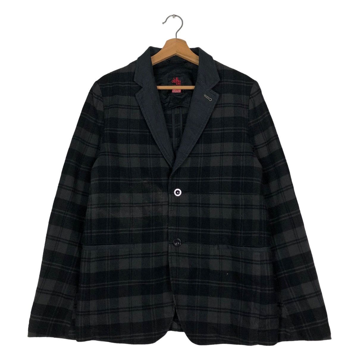Japanese Brand Vintage Chore Jacket Marithe Francois Girbaud Tartan Design Size US M / EU 48-50 / 2 - 1 Thumbnail