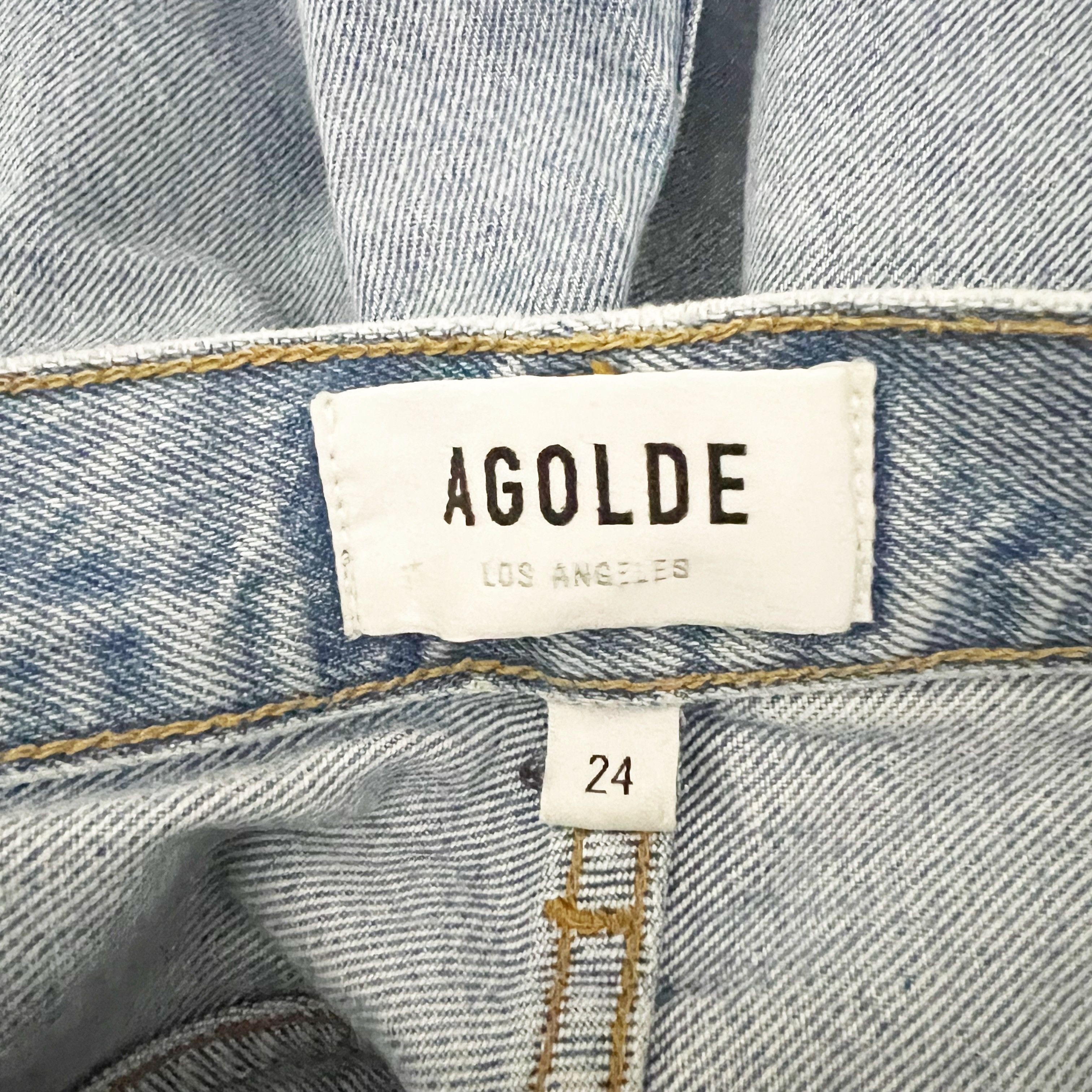 Agolde Agolde Women's 90'S Pinch Waist High Rise Size 24" / US 00 / IT 34 - 2 Thumbnail