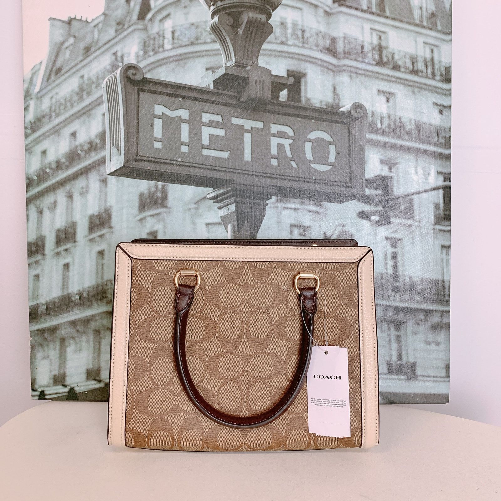 Coach COACH CC142 Grace Carryall In Signature Canvas Size ONE SIZE - 3 Thumbnail