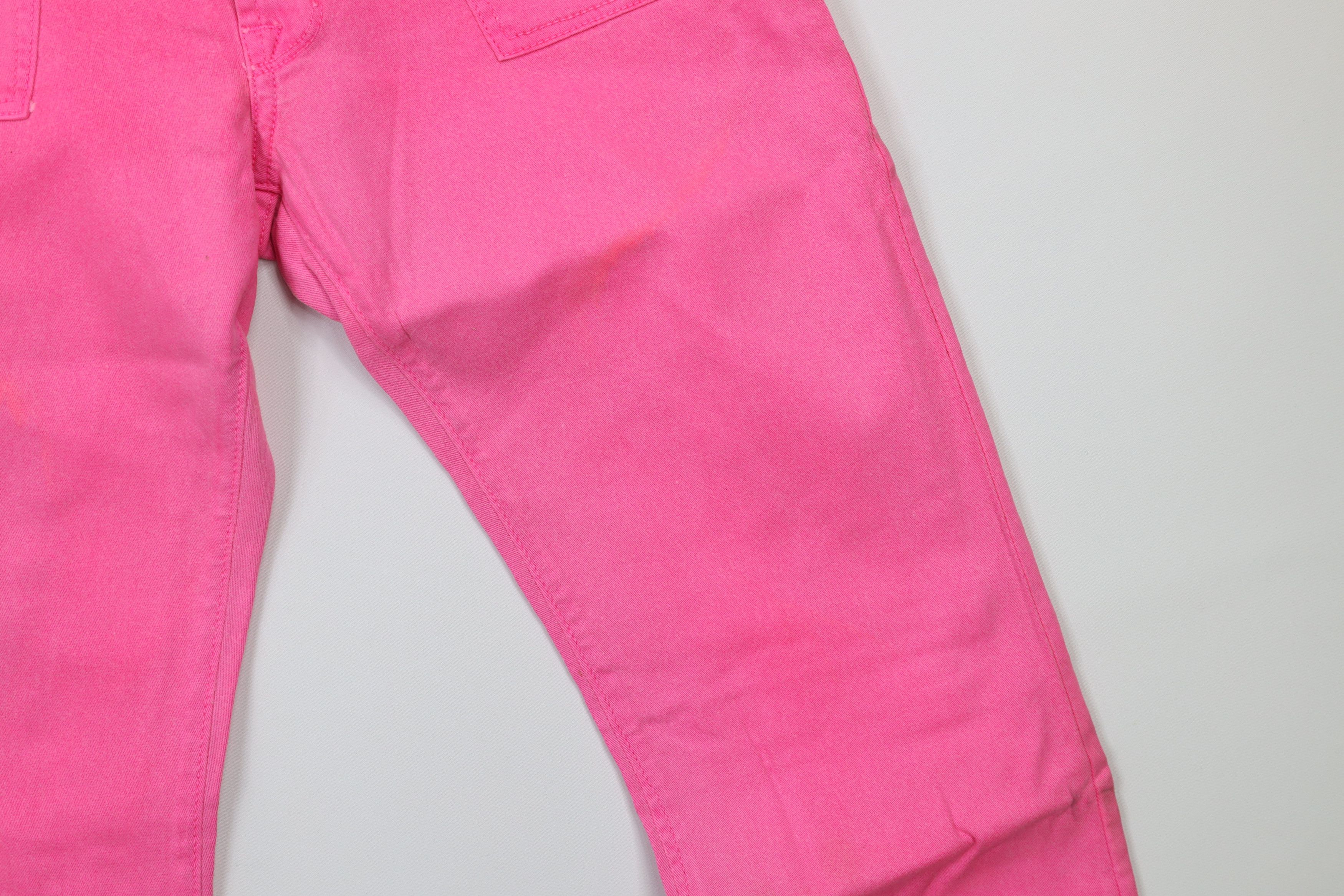 Vintage × Von Dutch Vintage Y2K Von Dutch Wide Leg Flared Stretch Jeans Pink USA Size 27" / US 4 / IT 40 - 9 Thumbnail