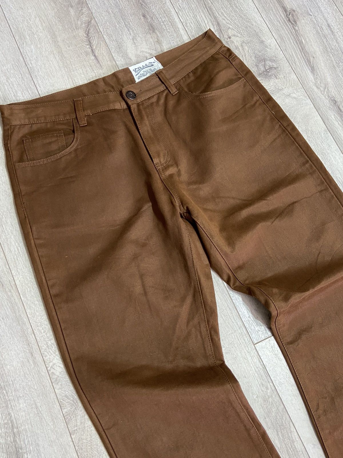 Von Dutch Von Dutch pants brown 34 vintage y2k style Size US 34 / EU 50 - 12 Thumbnail