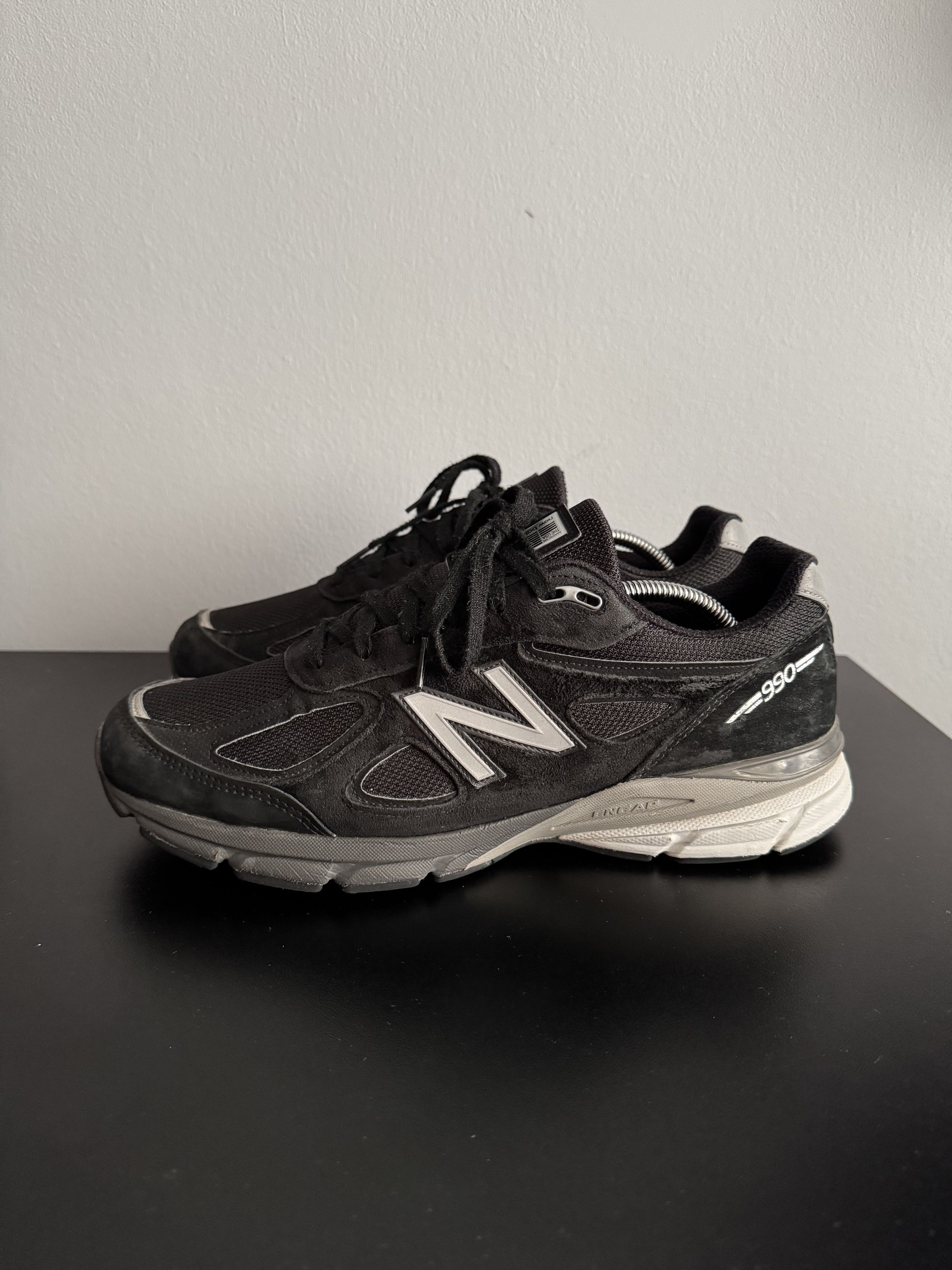 New Balance New Balance 990v4 Made in USA 2023 Black Silver 990 993 Size US 11.5 / EU 44-45 - 1 Thumbnail
