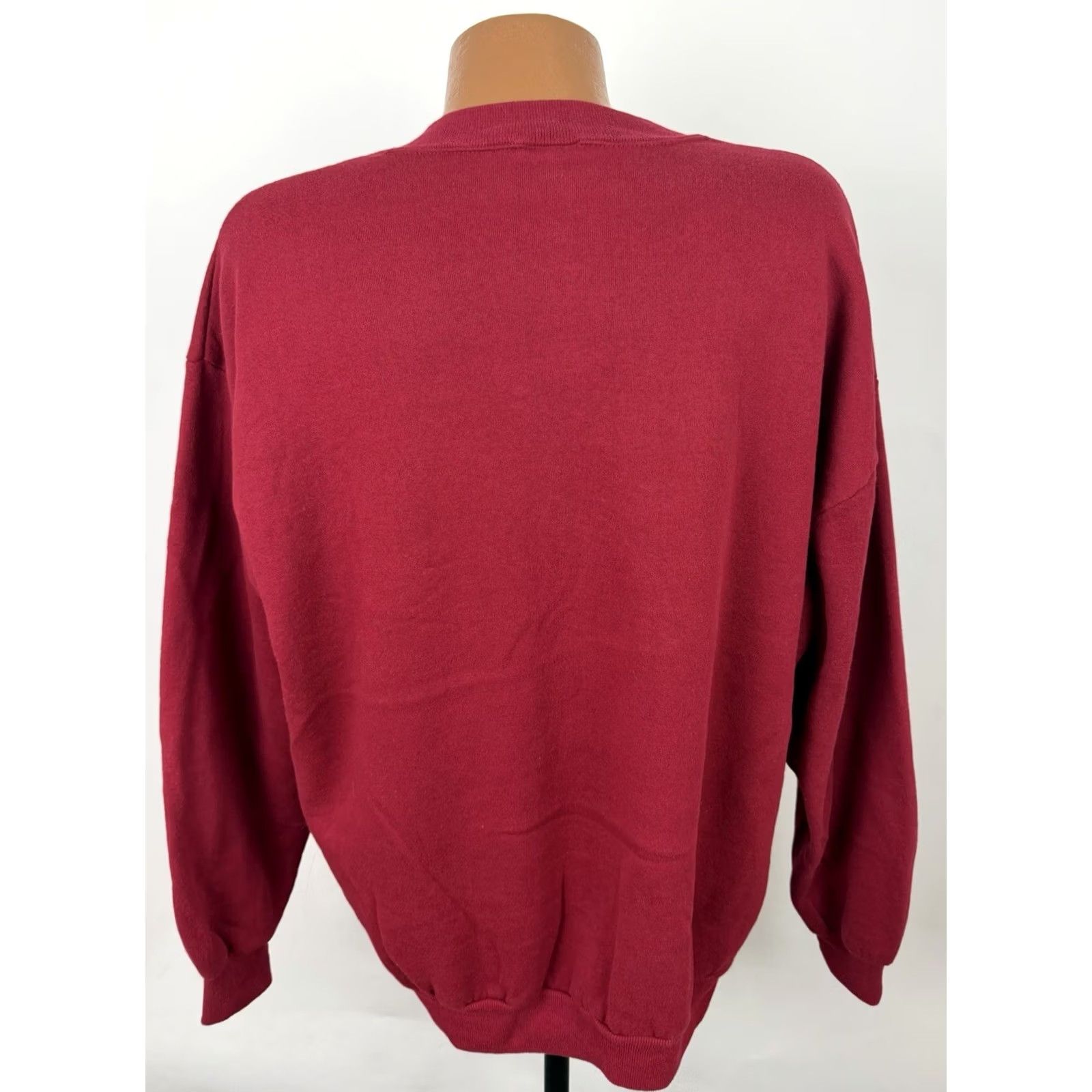 Jerzees VINTAGE Jerzees Sweatshirt Mens 2XL Red Crewneck 90s Y2K Shortened to Maximize Search Visibility Size US XXL / EU 58 / 5 - 6 Thumbnail