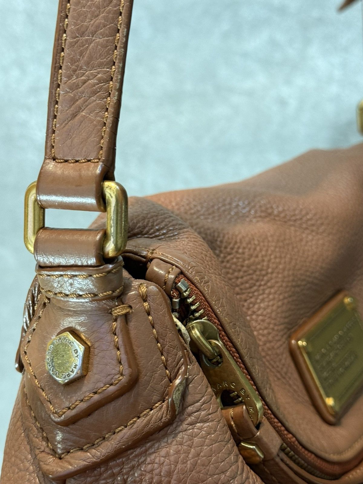 Marc by Marc Jacobs Marc By Marc Jacobs Leather Bag Standard Supply Workwear 90s Size ONE SIZE - 6 Thumbnail