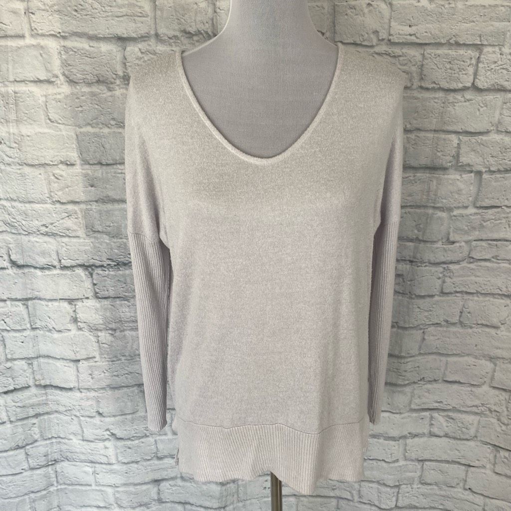 Other Time & Tru women S scoopneck batwing loose fit longsleeve sw Size S / US 4 / IT 40 - 1 Thumbnail