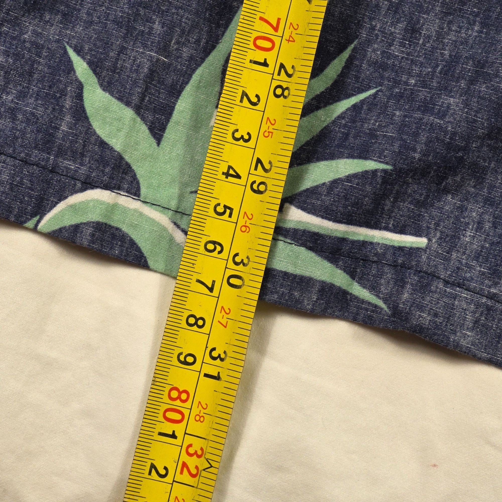 Reyn Spooner Reyn Spooner Mens Size XL Blue Green Tropical Print Short Sl Size US XL / EU 56 / 4 - 9 Thumbnail